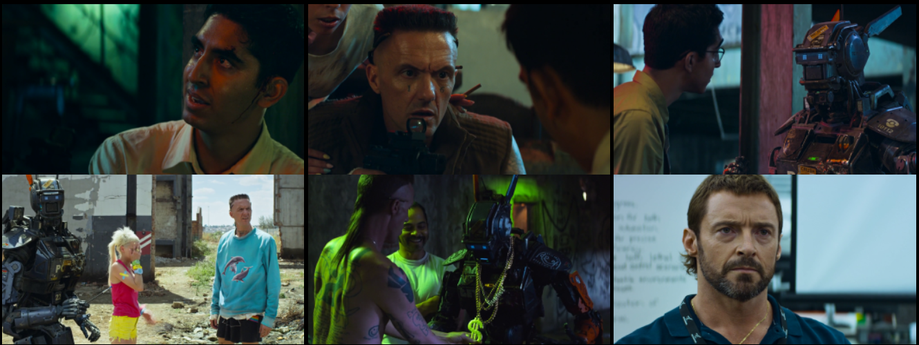 Chappie (2015) BluRay Dual Audio [Hindi DD5.1 & English] 1080p / 720p / 480p x264 HD | Full Movie screenshots