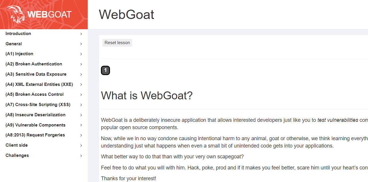Webgoat靶场调试环境配置