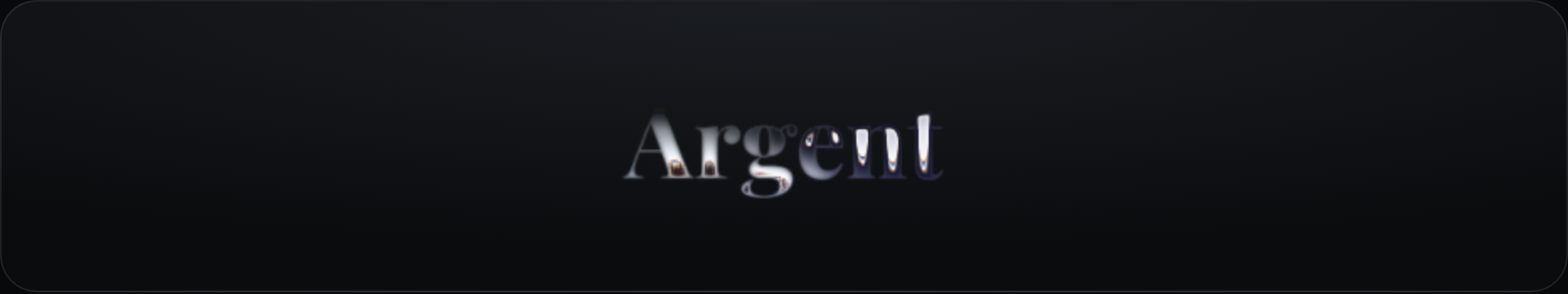 Chrome text