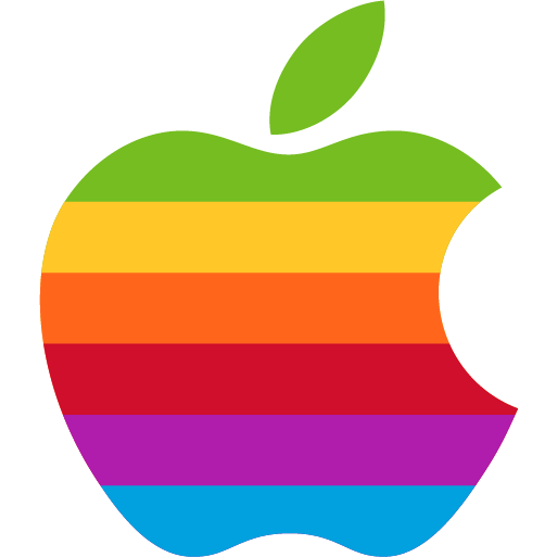 Apple (retro) logo