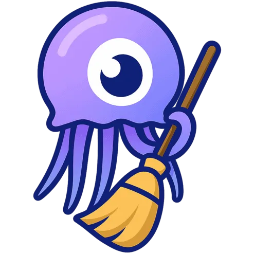 Jellysweep — Logo