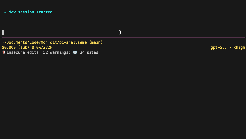AnalyseMe demo: inspect SonarQube and SonarCloud findings inside pi