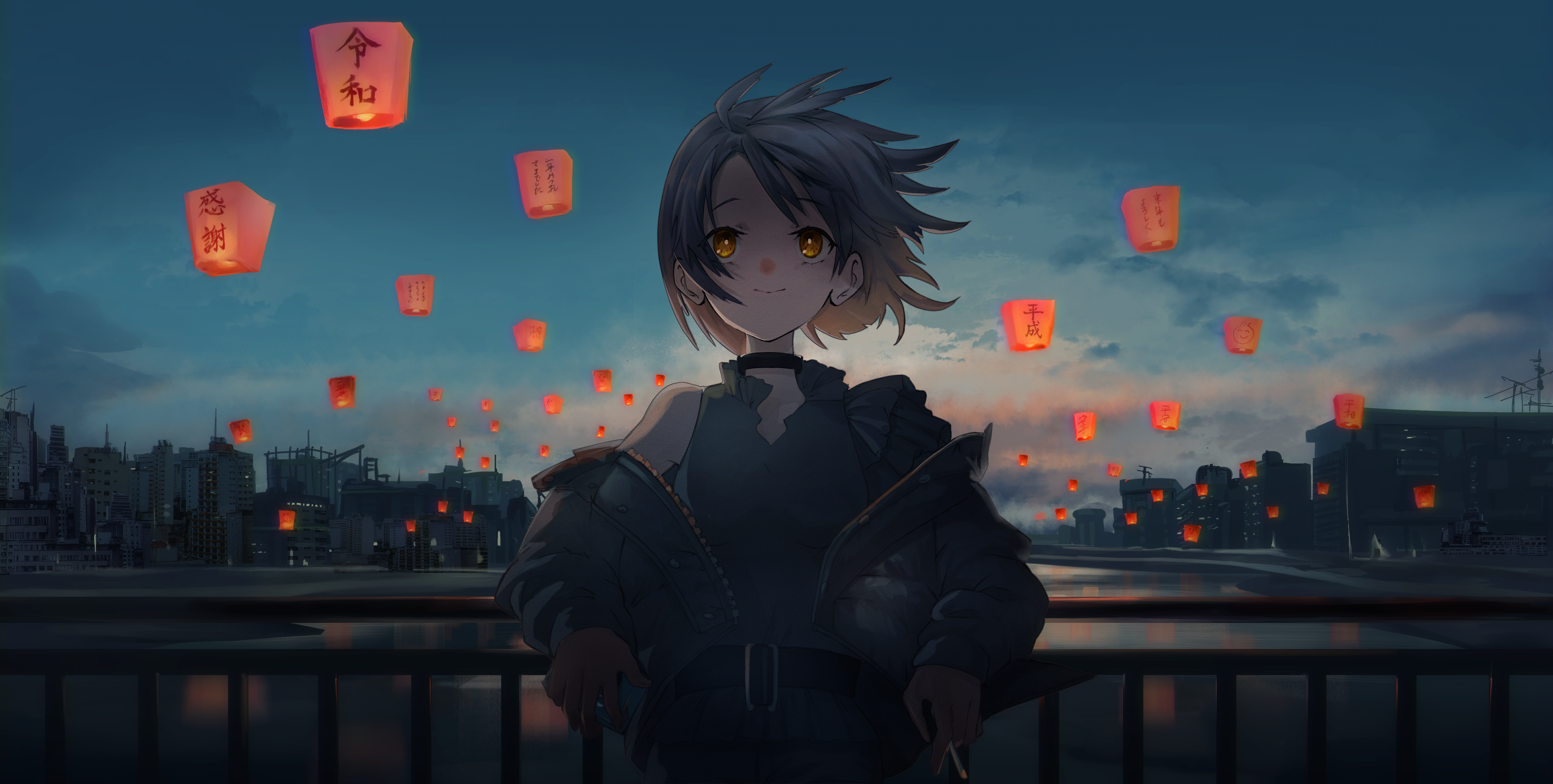 孔明灯男孩