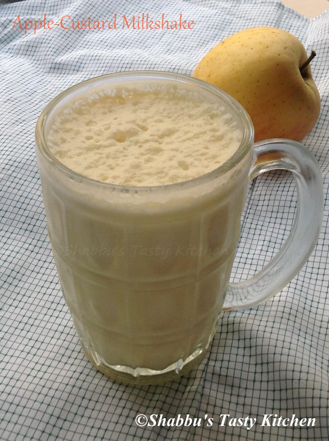 apple-custard-milkshake