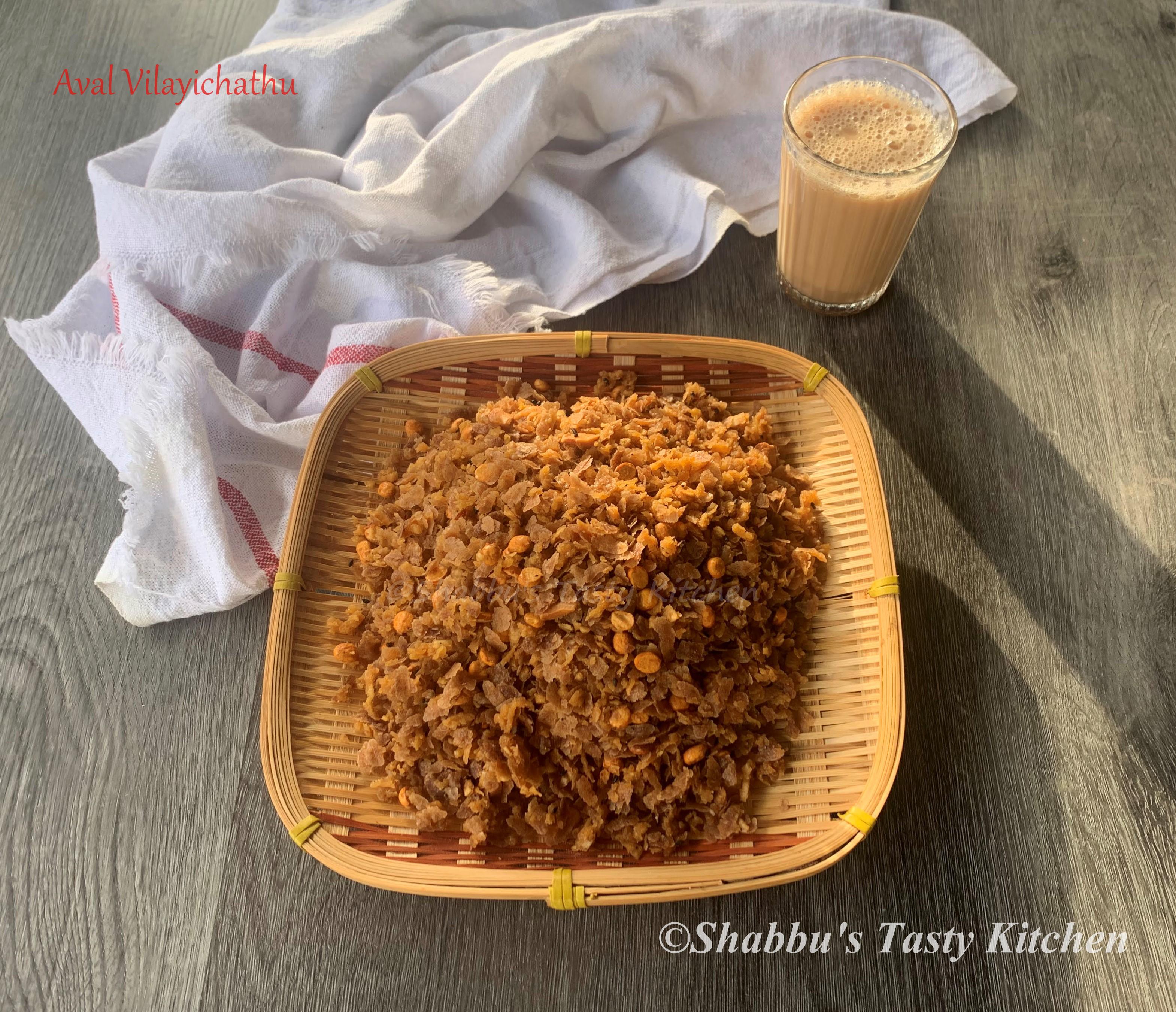 aval-vilayichathu-sweetened-beaten-rice-flakes