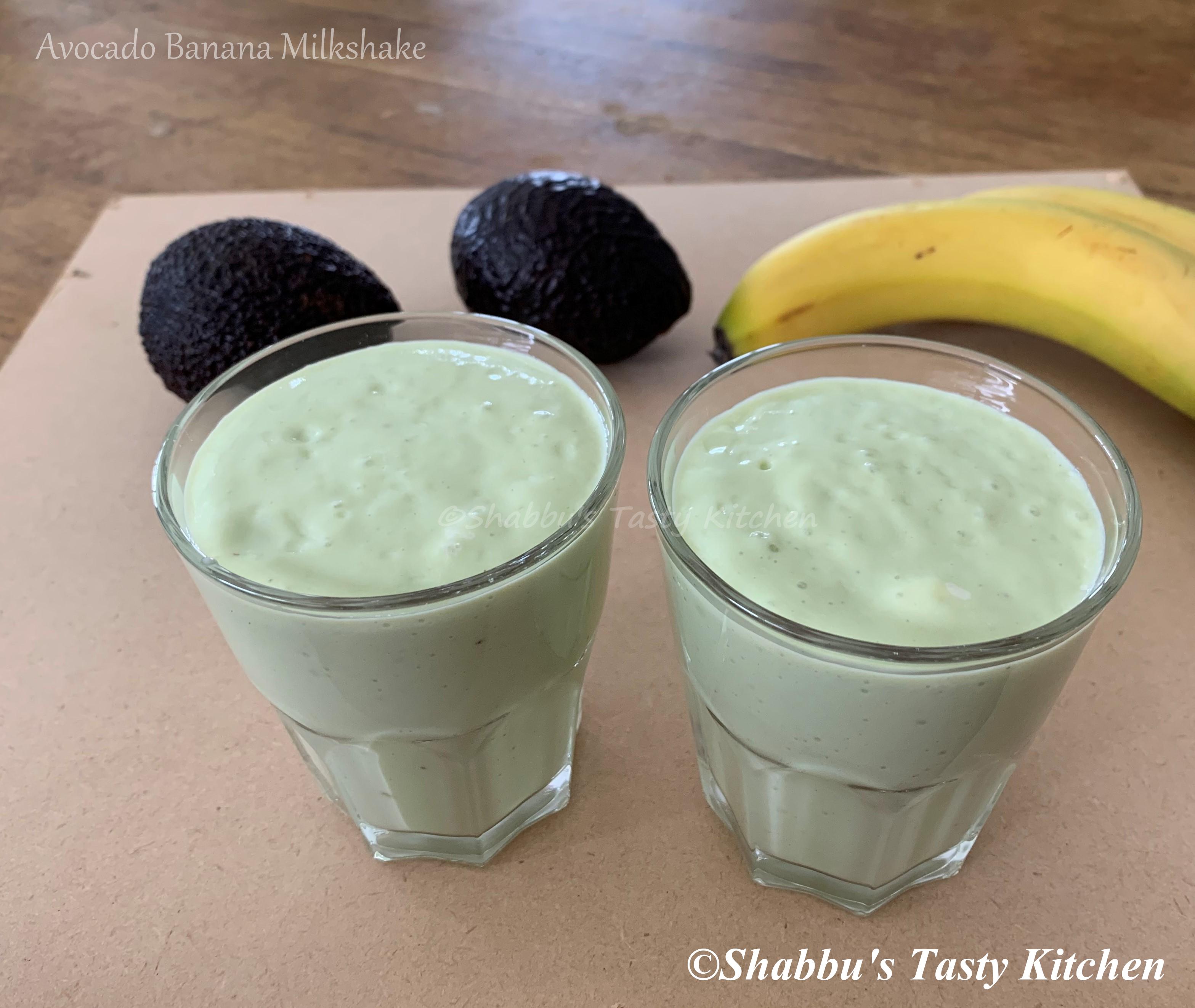 avocado-banana-milkshake