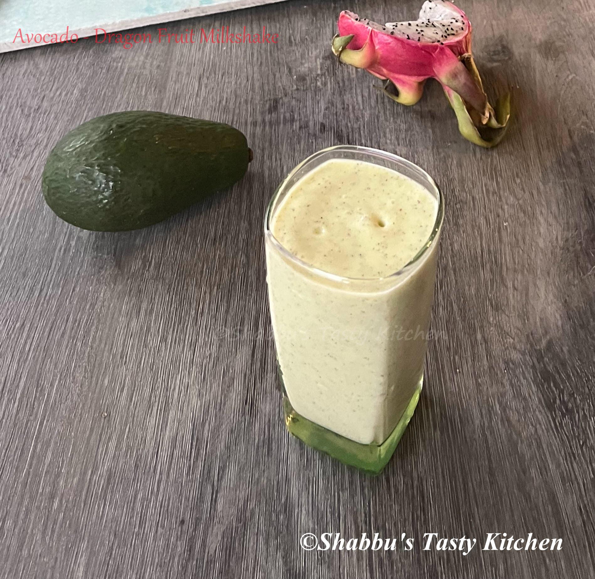 avocado-dragon-fruit-milkshake