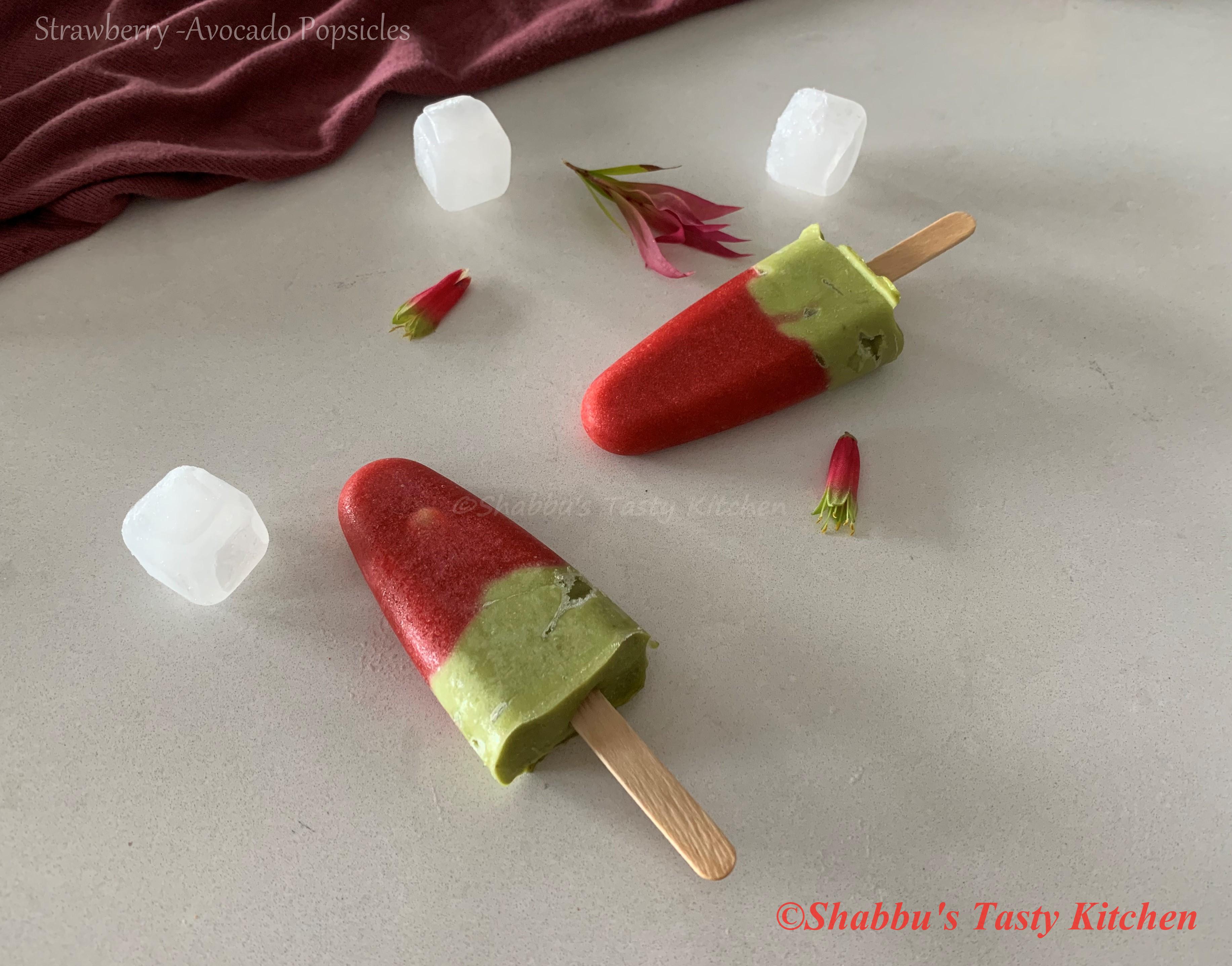 avocado-strawberry-popsicle
