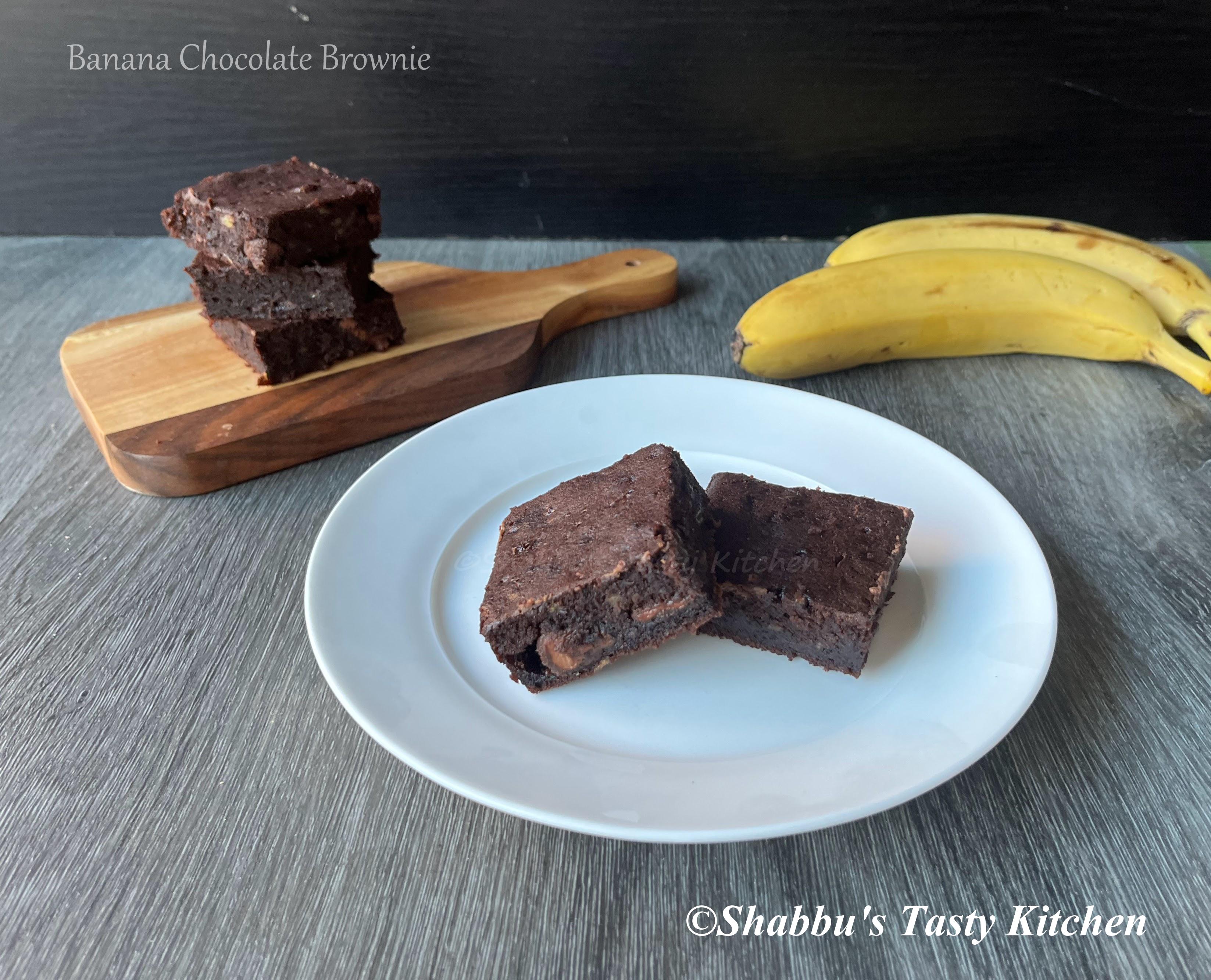 banana-chocolate-brownies