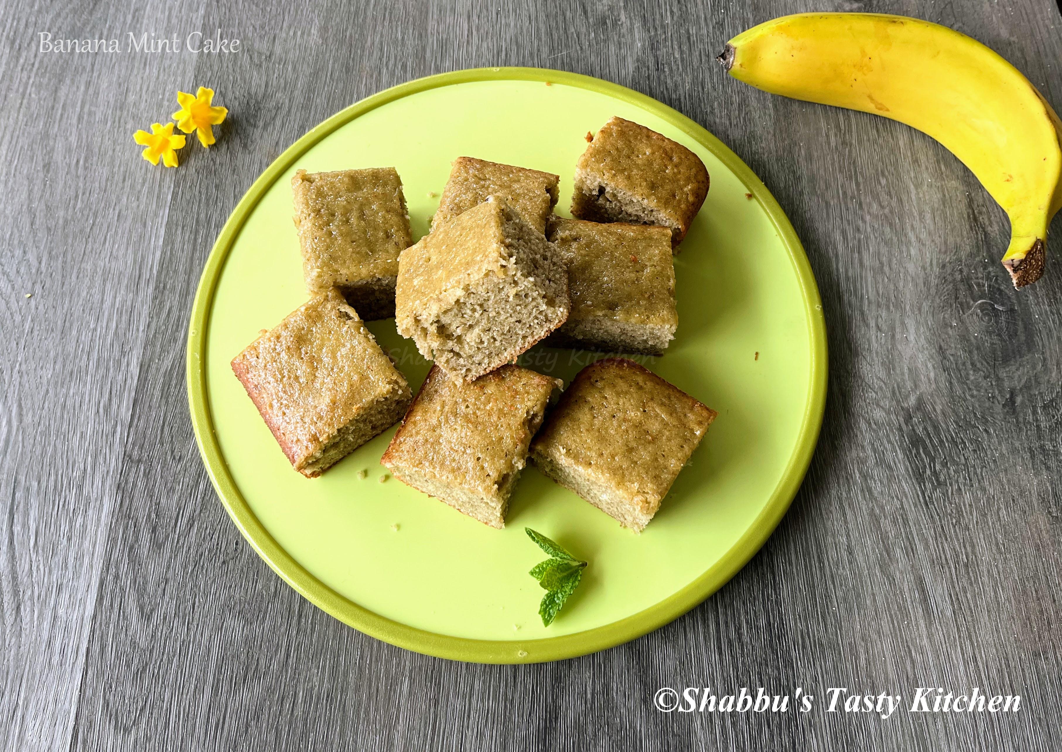 banana-mint-cake