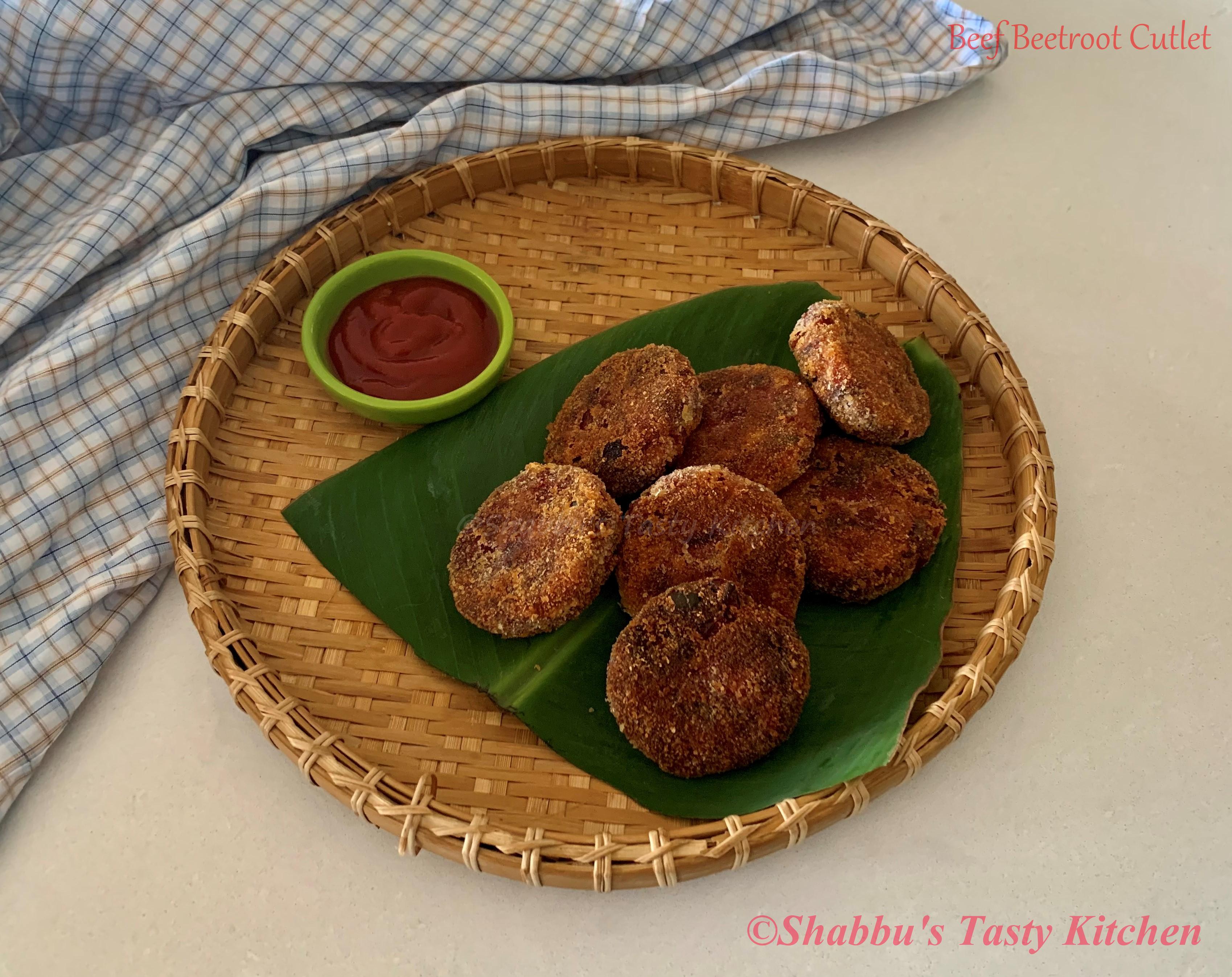 beef-beetroot-cutlet