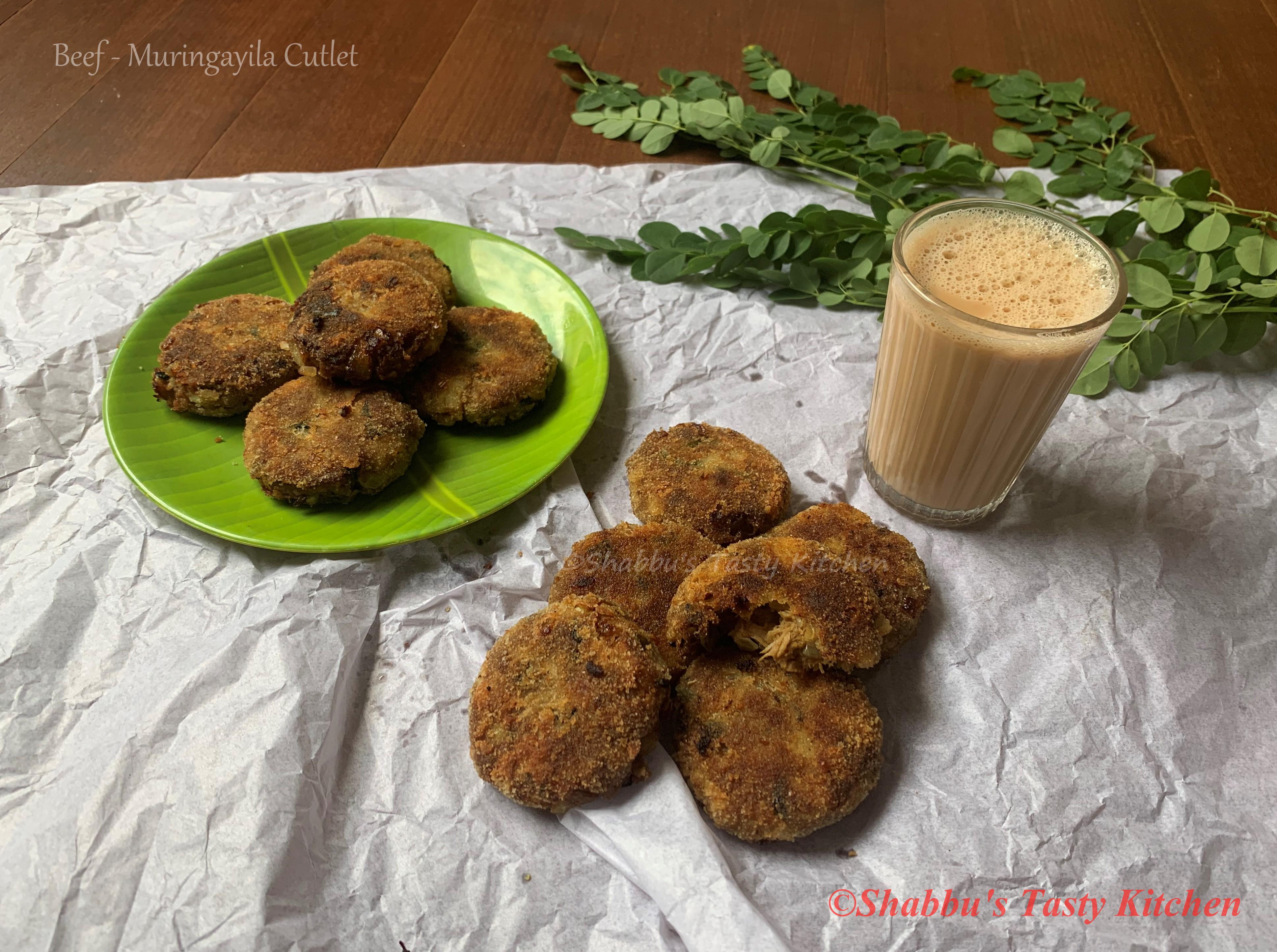beef-muringayila-drumstick-leaves-cutlet