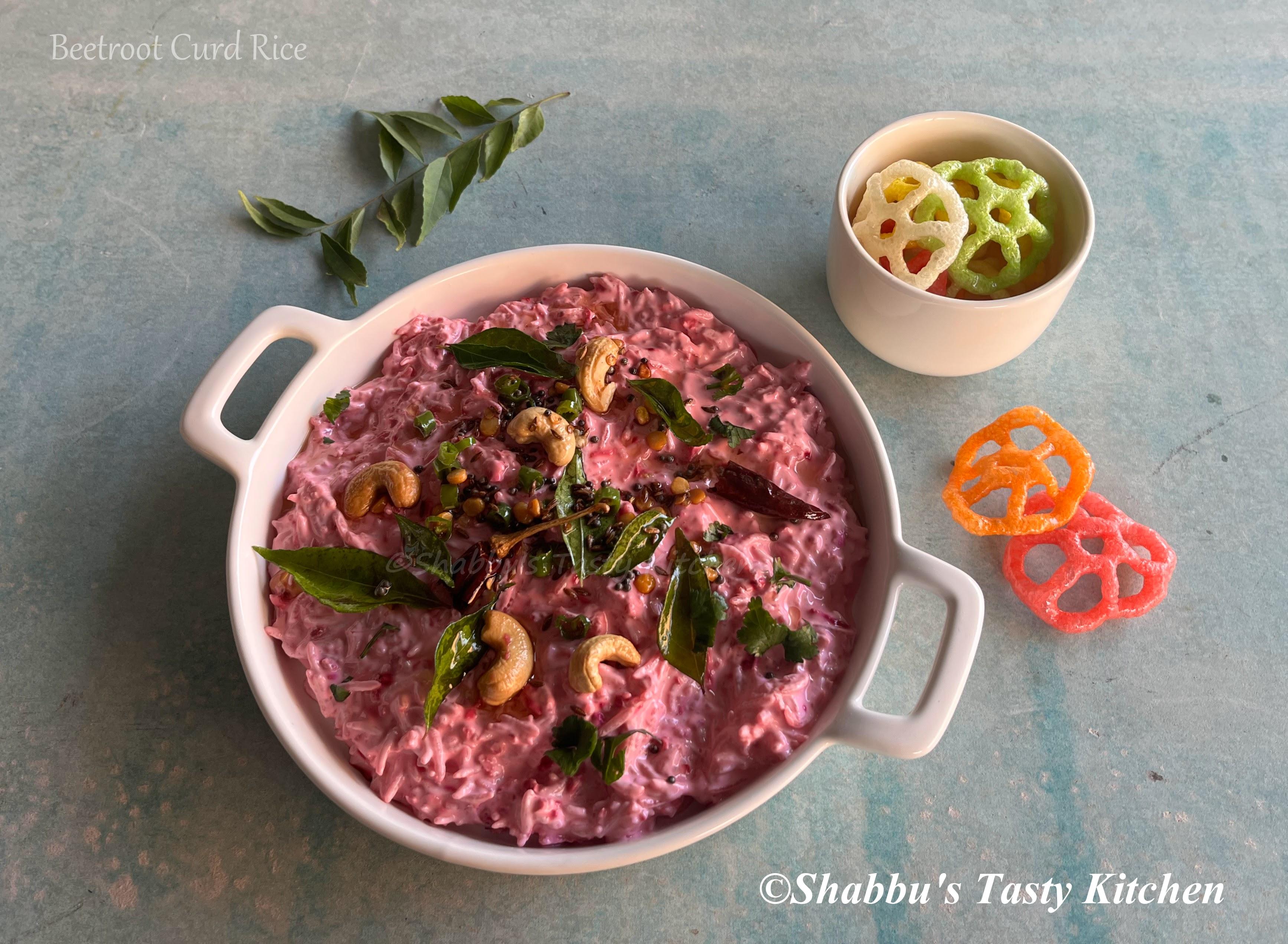 beetroot-curd-rice