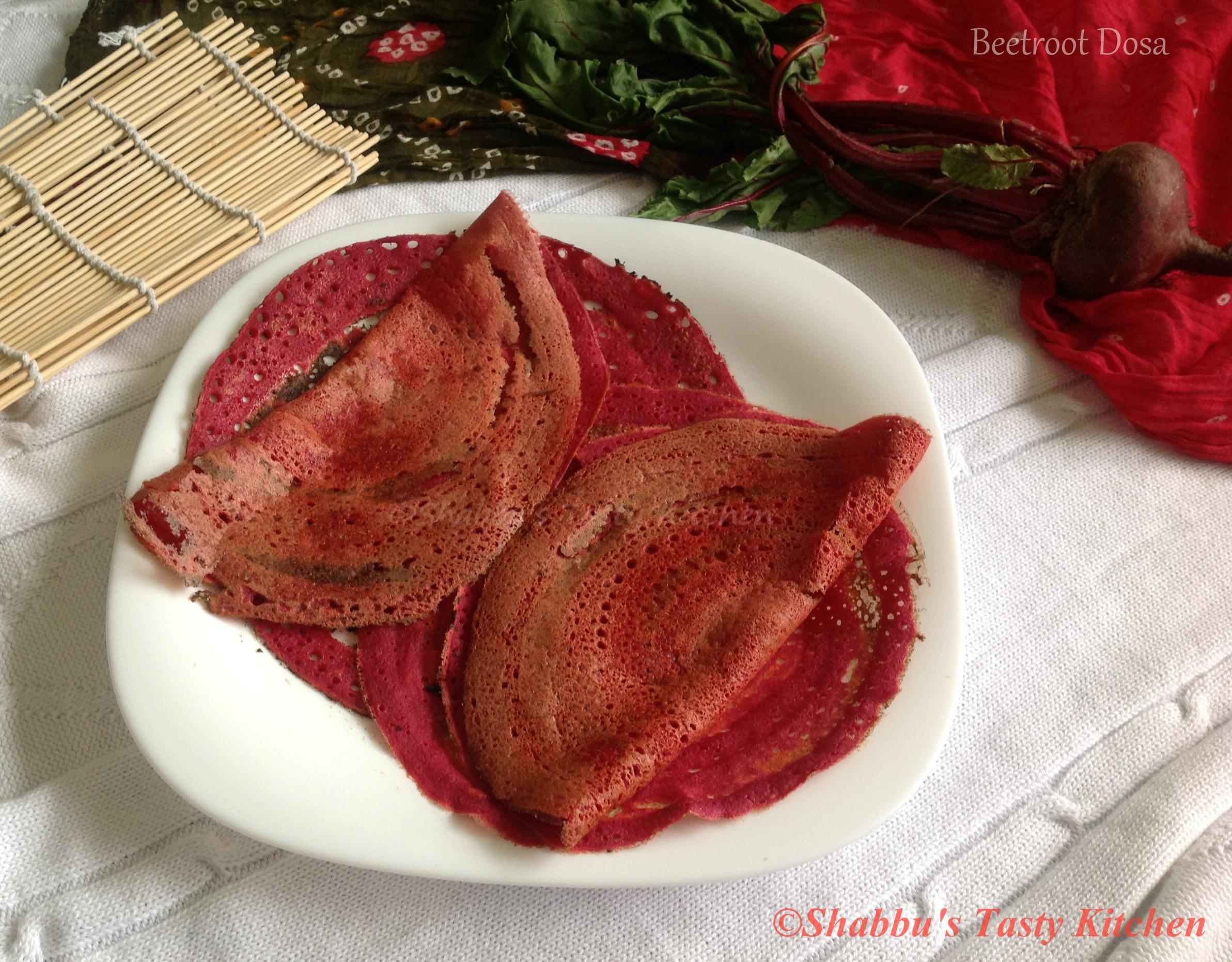 beetroot-dosa