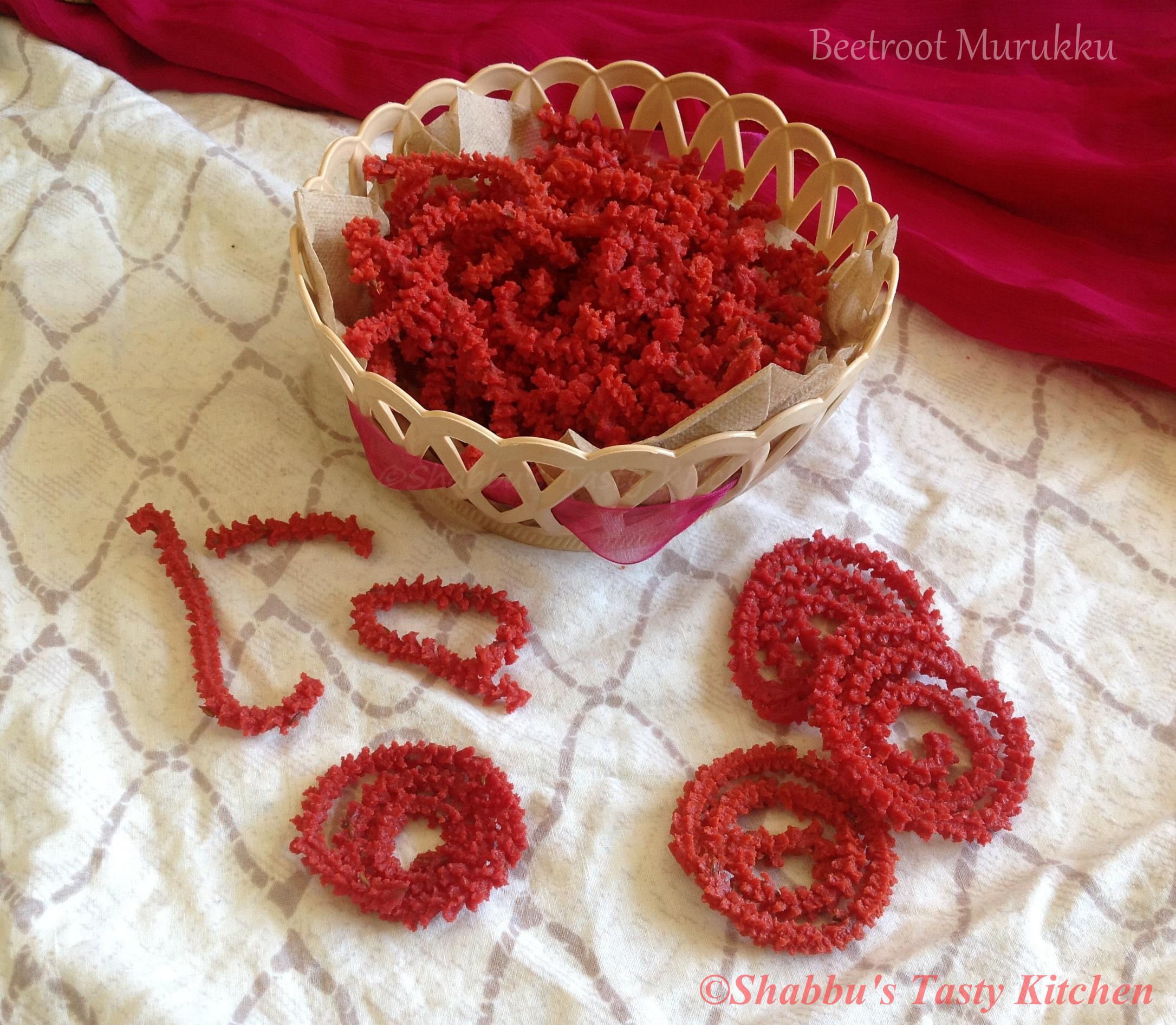beetroot-murukku-chakli