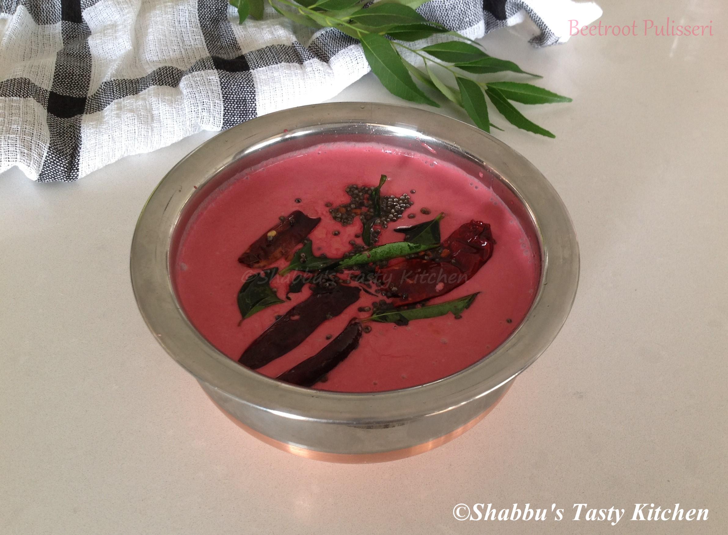 beetroot-pulissery