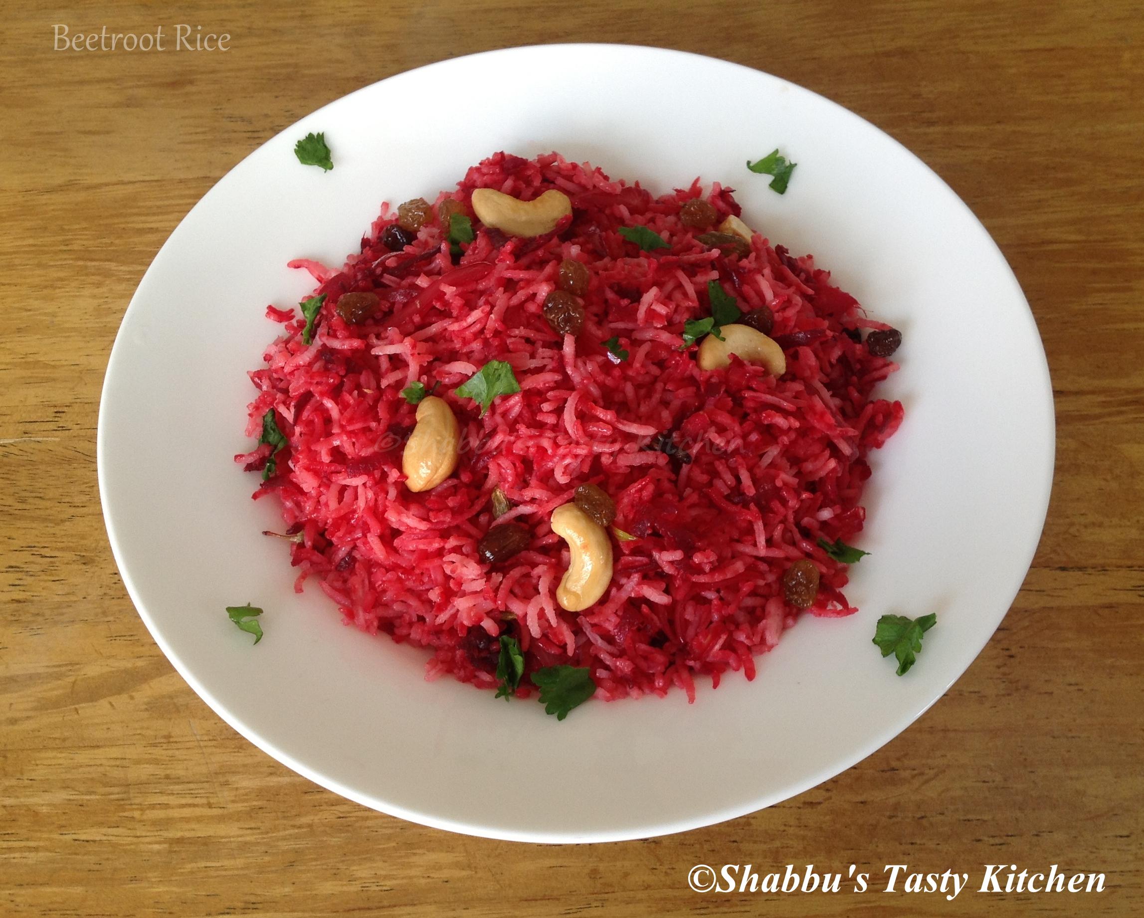 beetroot-rice