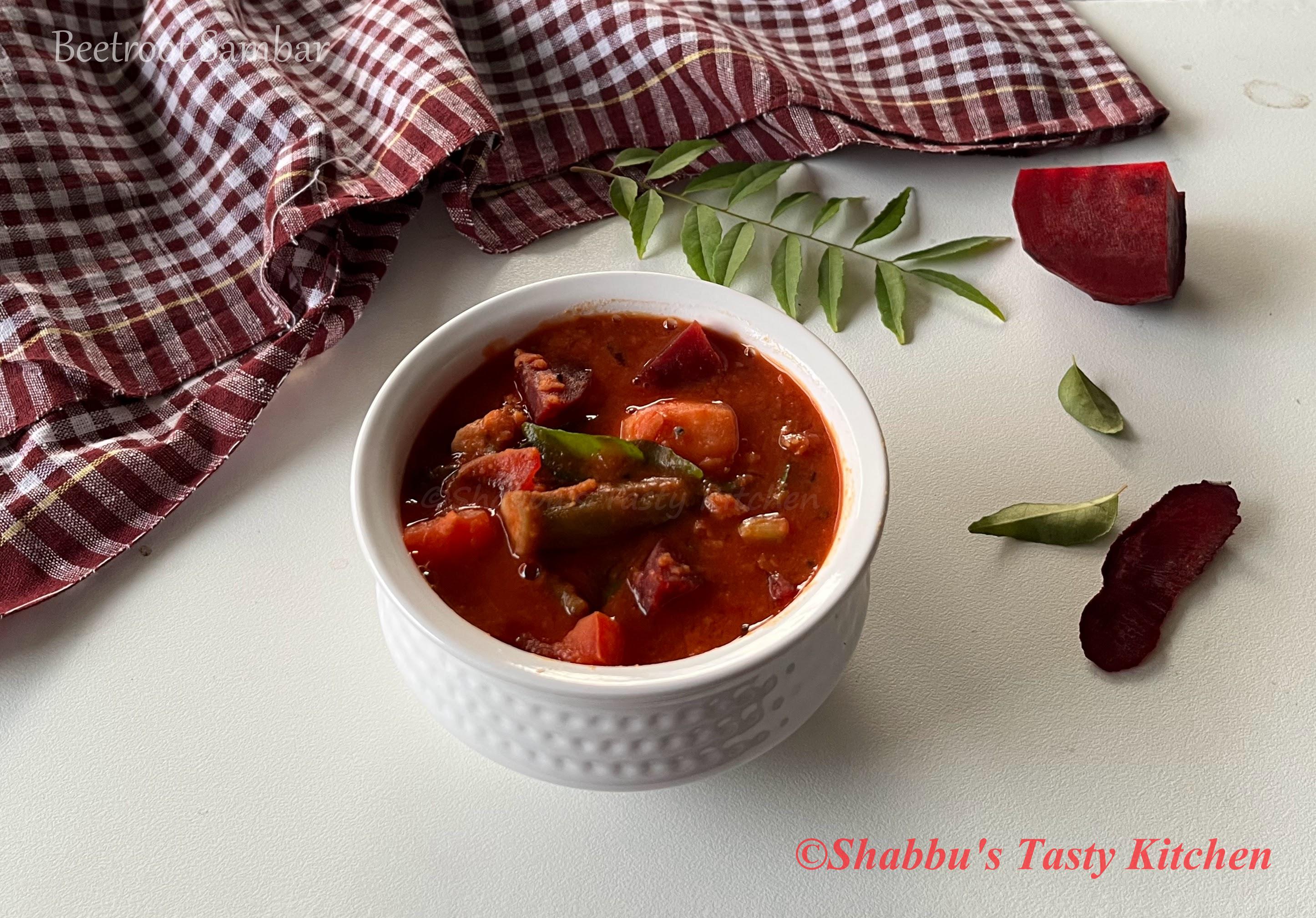beetroot-sambar