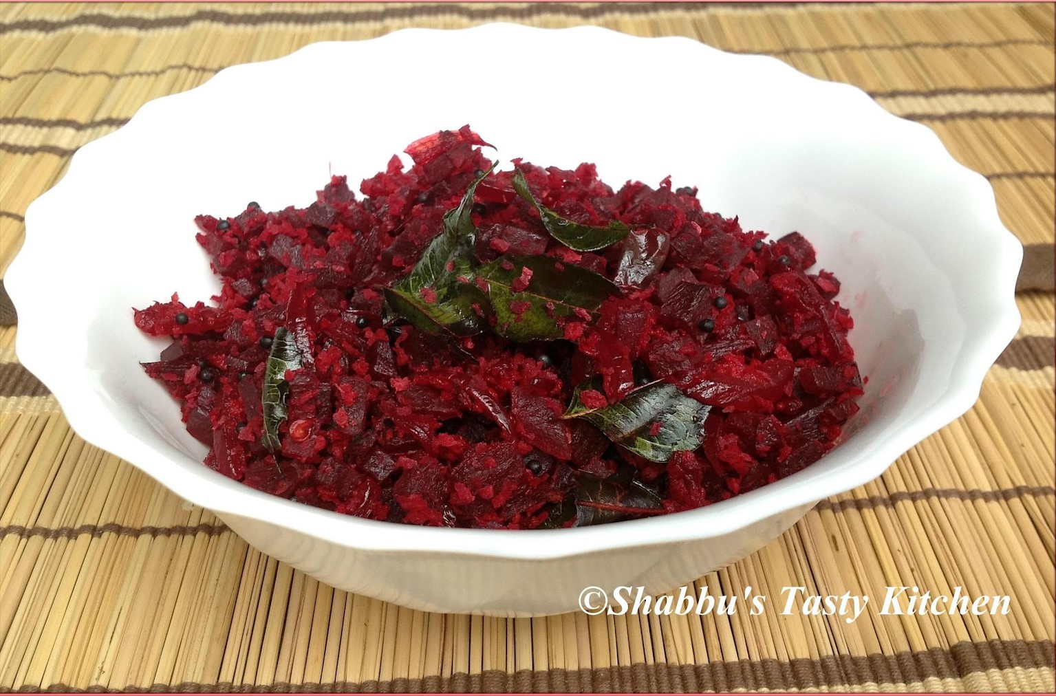 beetroot-thoran