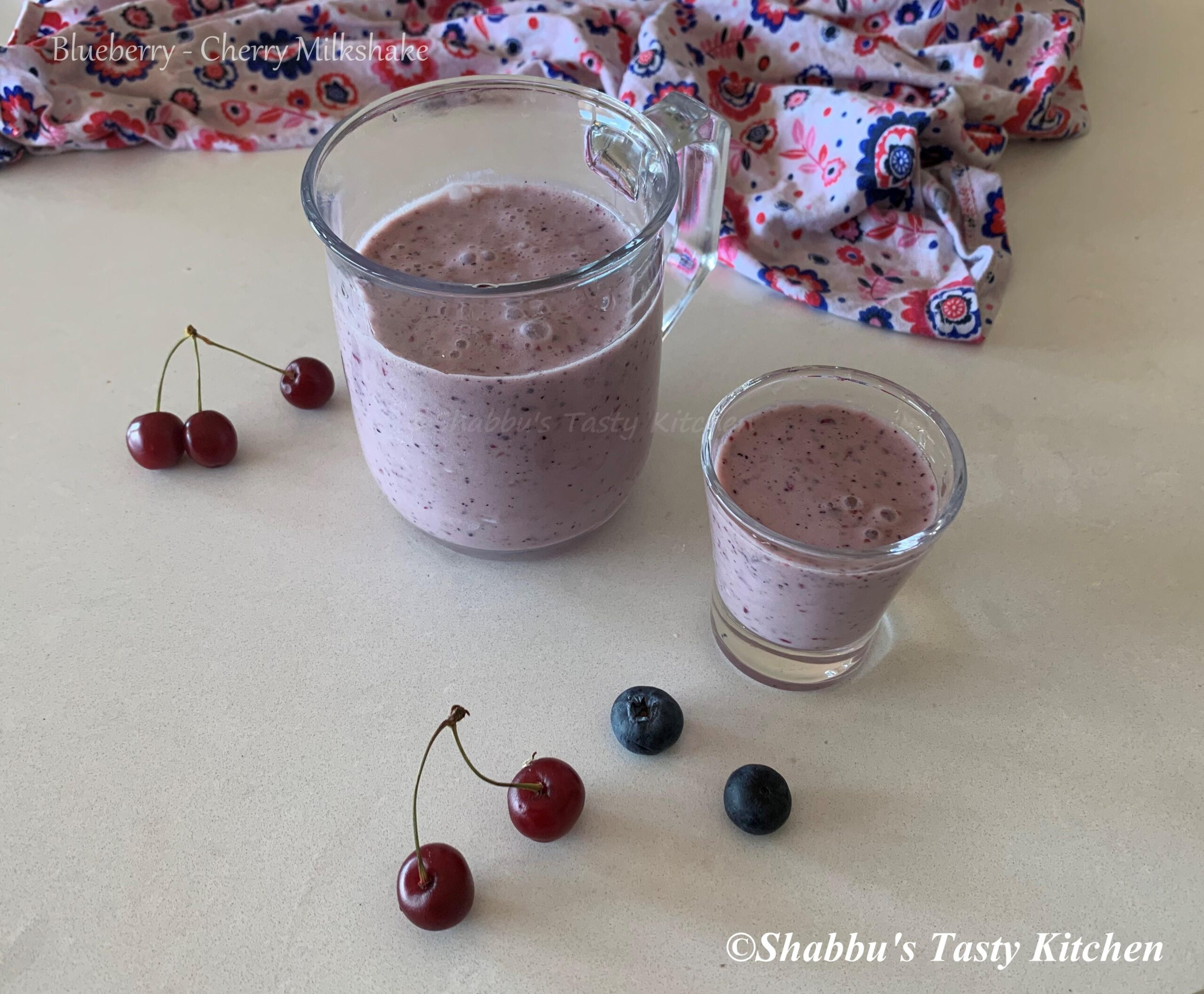 blueberry-cherry-milkshake