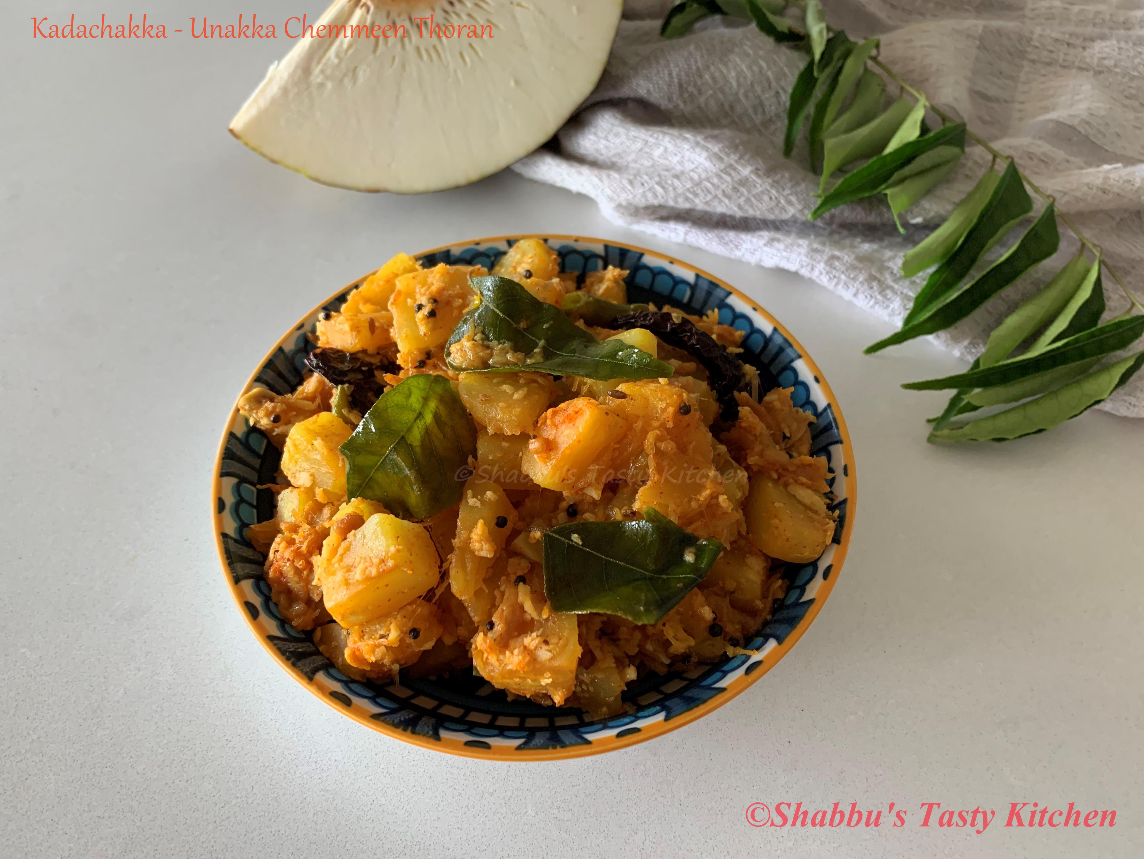 bread-fruit-dried-prawns-kadachakka-unakka-chemmeen-thoran