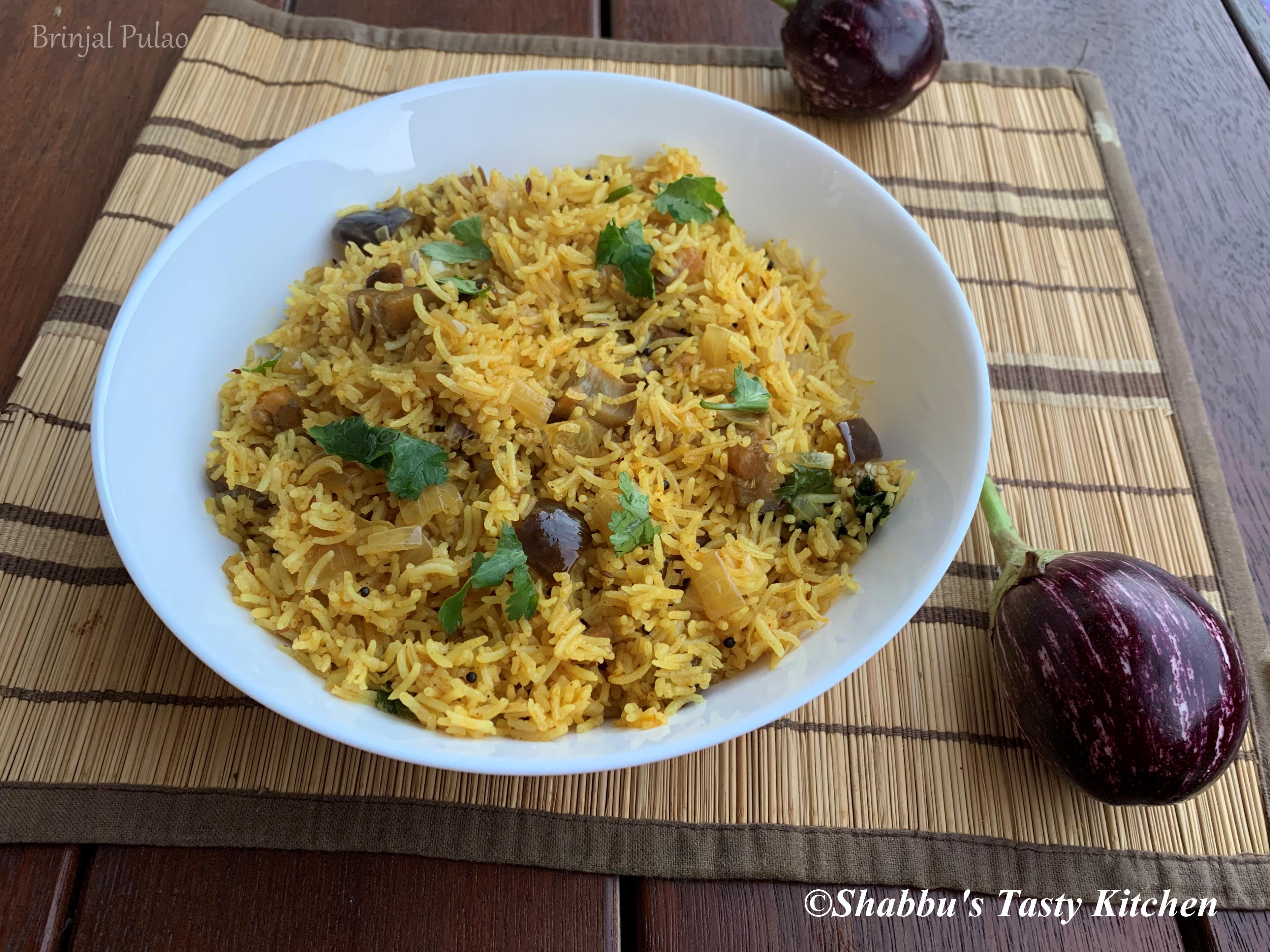 brinjal-pulao