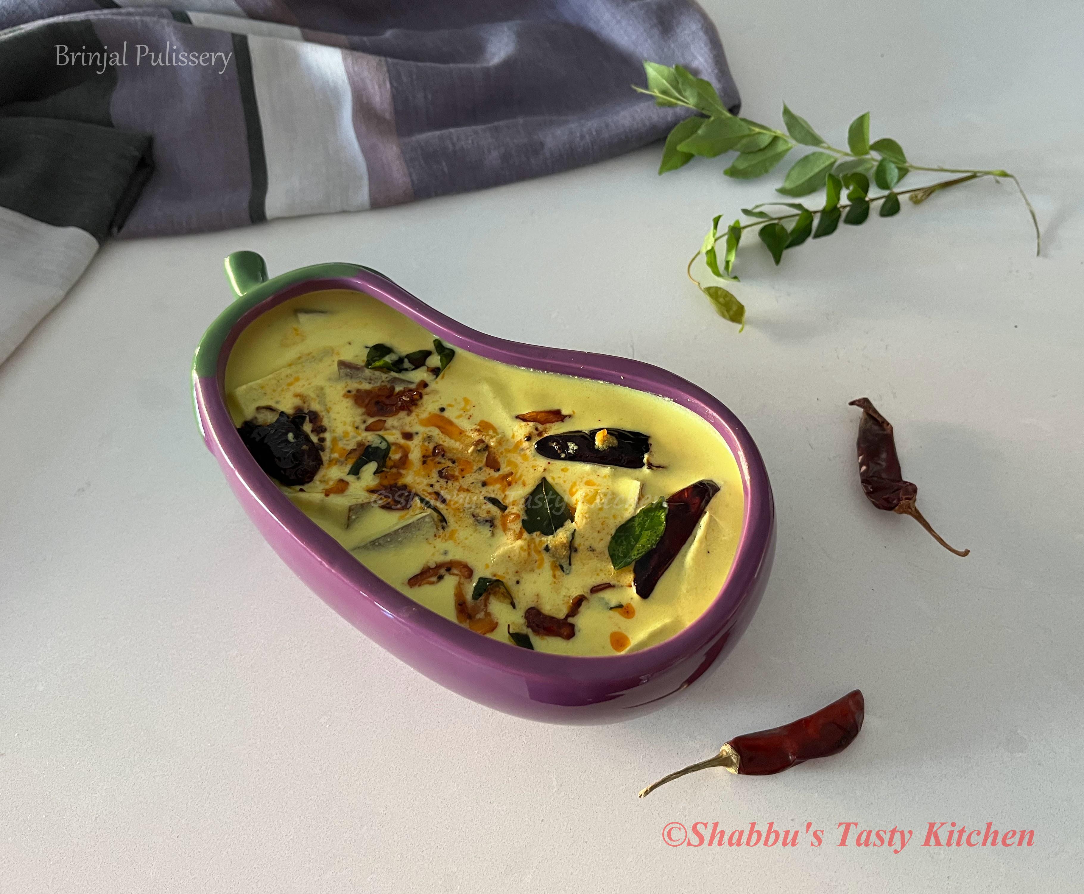 brinjal-pulissery-vazhuthananga-pulissery