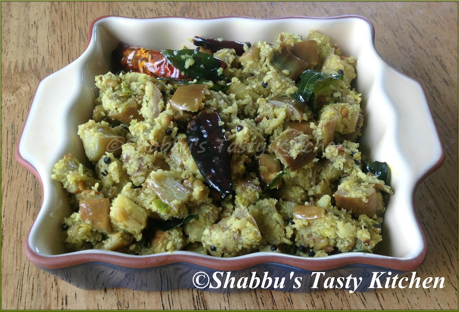 brinjal-thoran