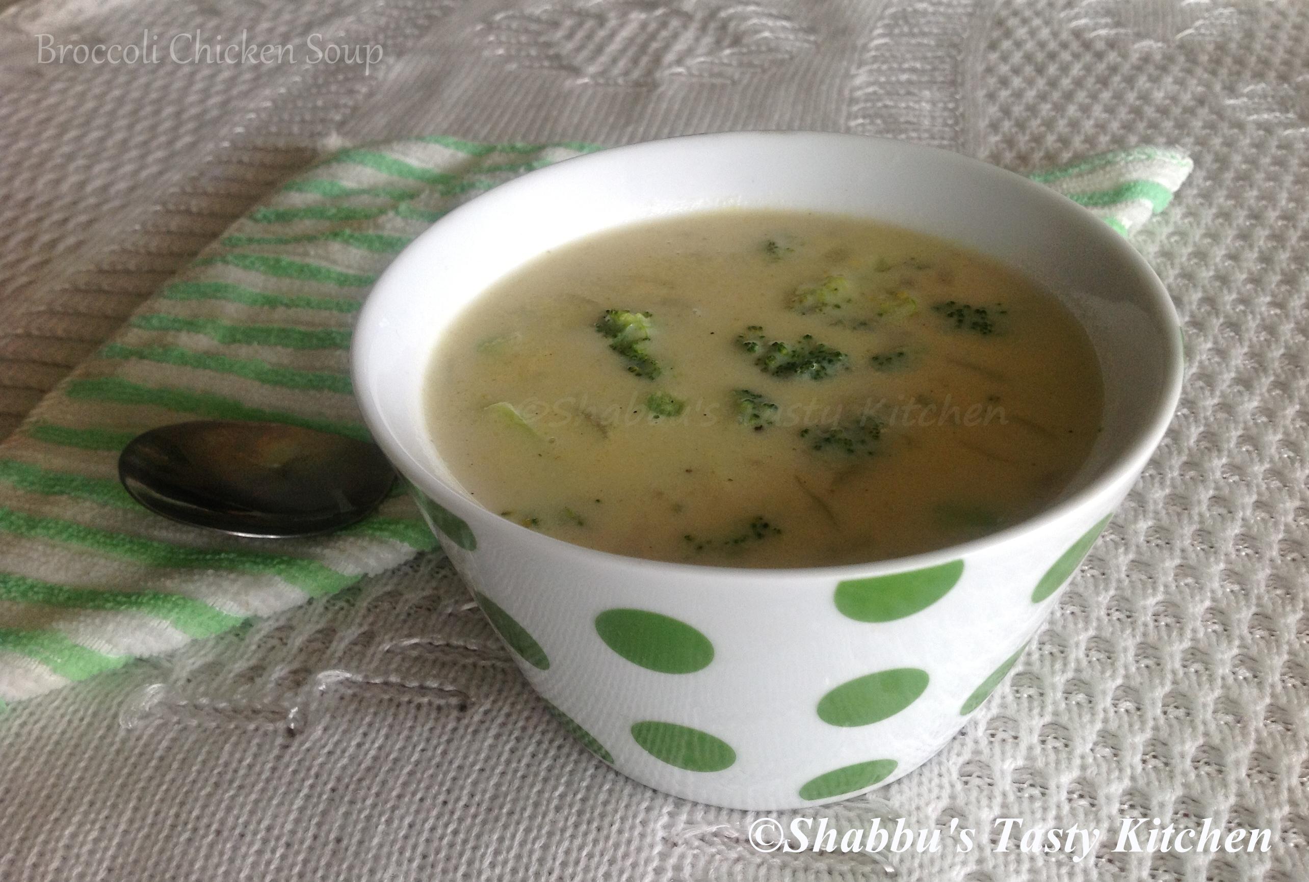 broccoli-chicken-soup