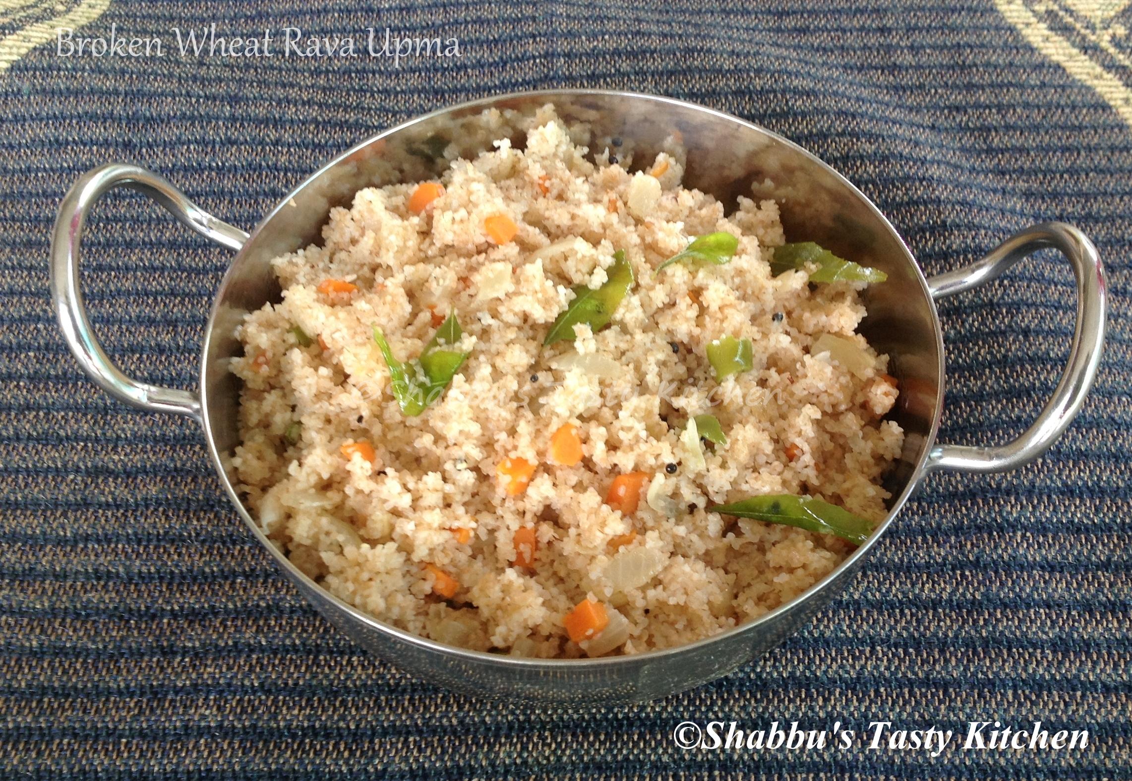 broken-wheat-rava-upma-sooji-gothambu