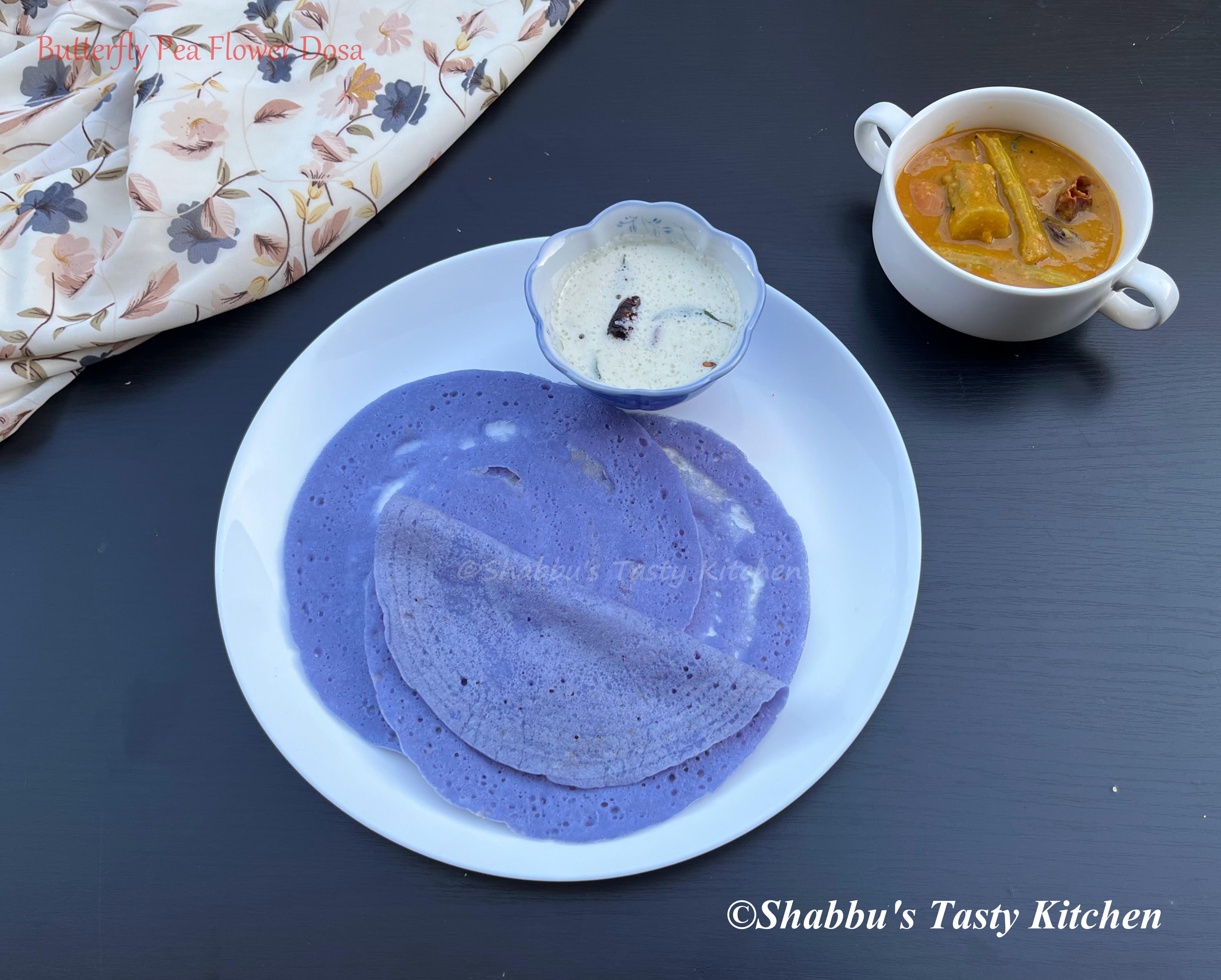butterfly-pea-flower-dosa