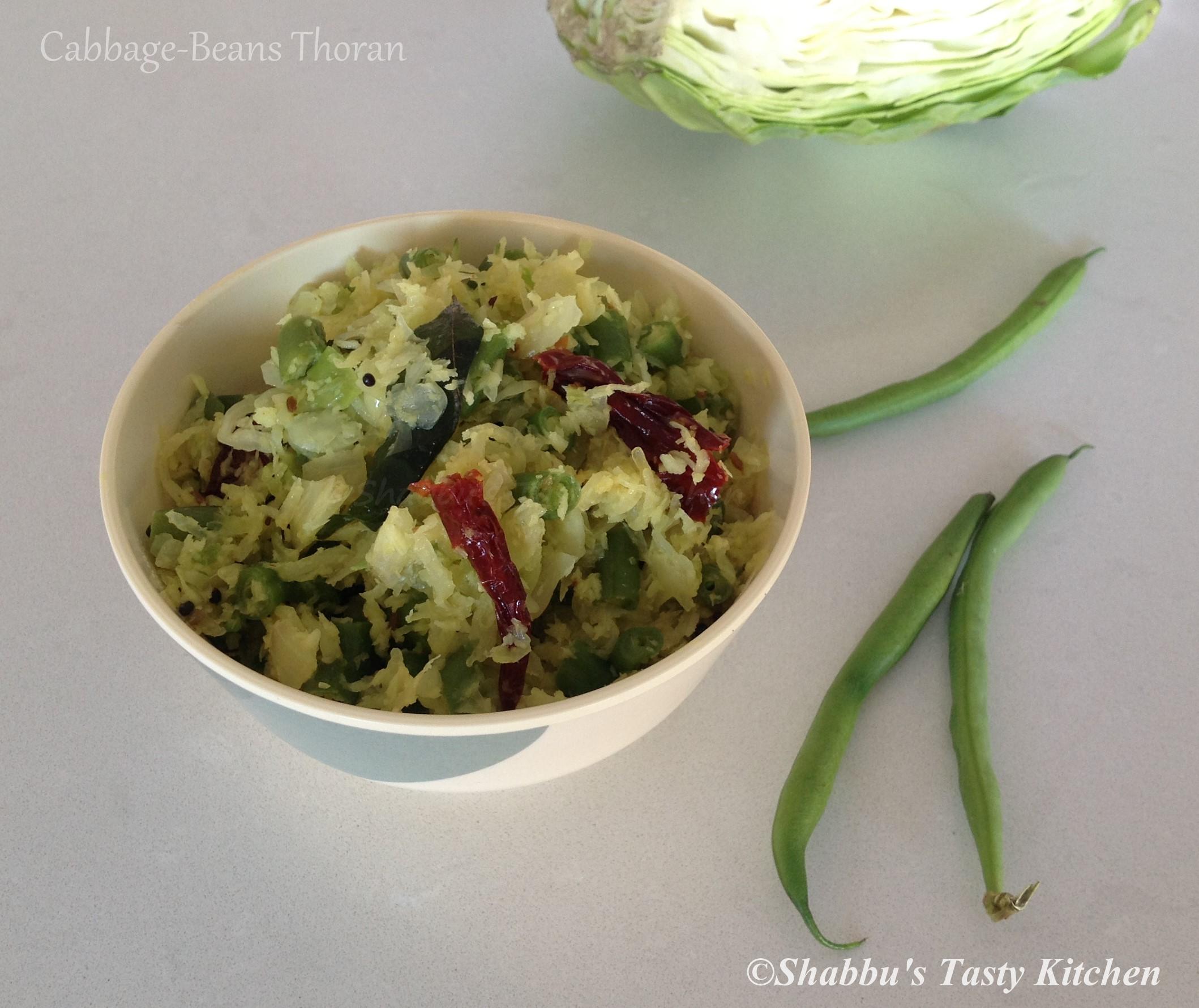 cabbage-beans-thoran