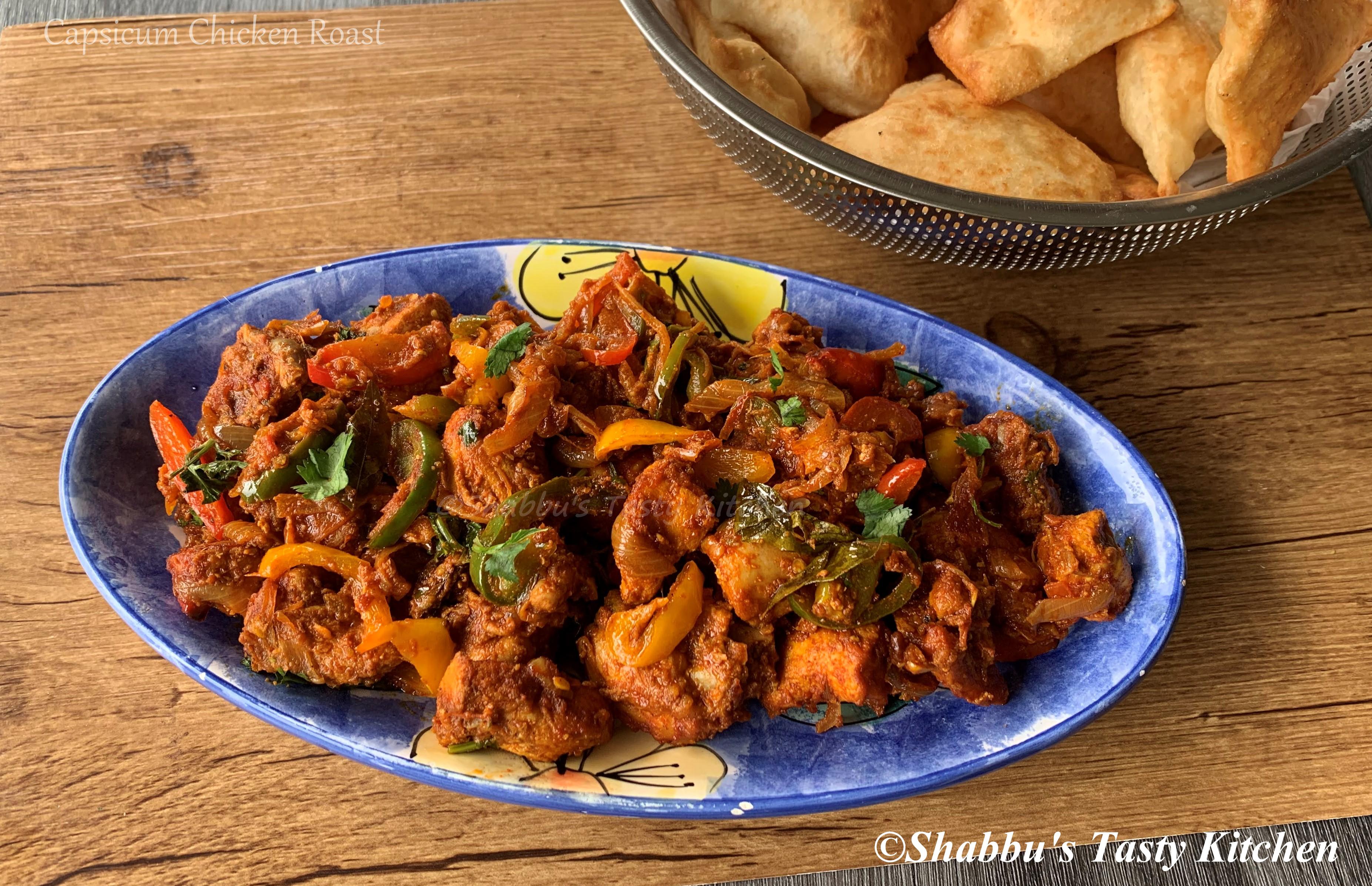 capsicum-chicken-roast