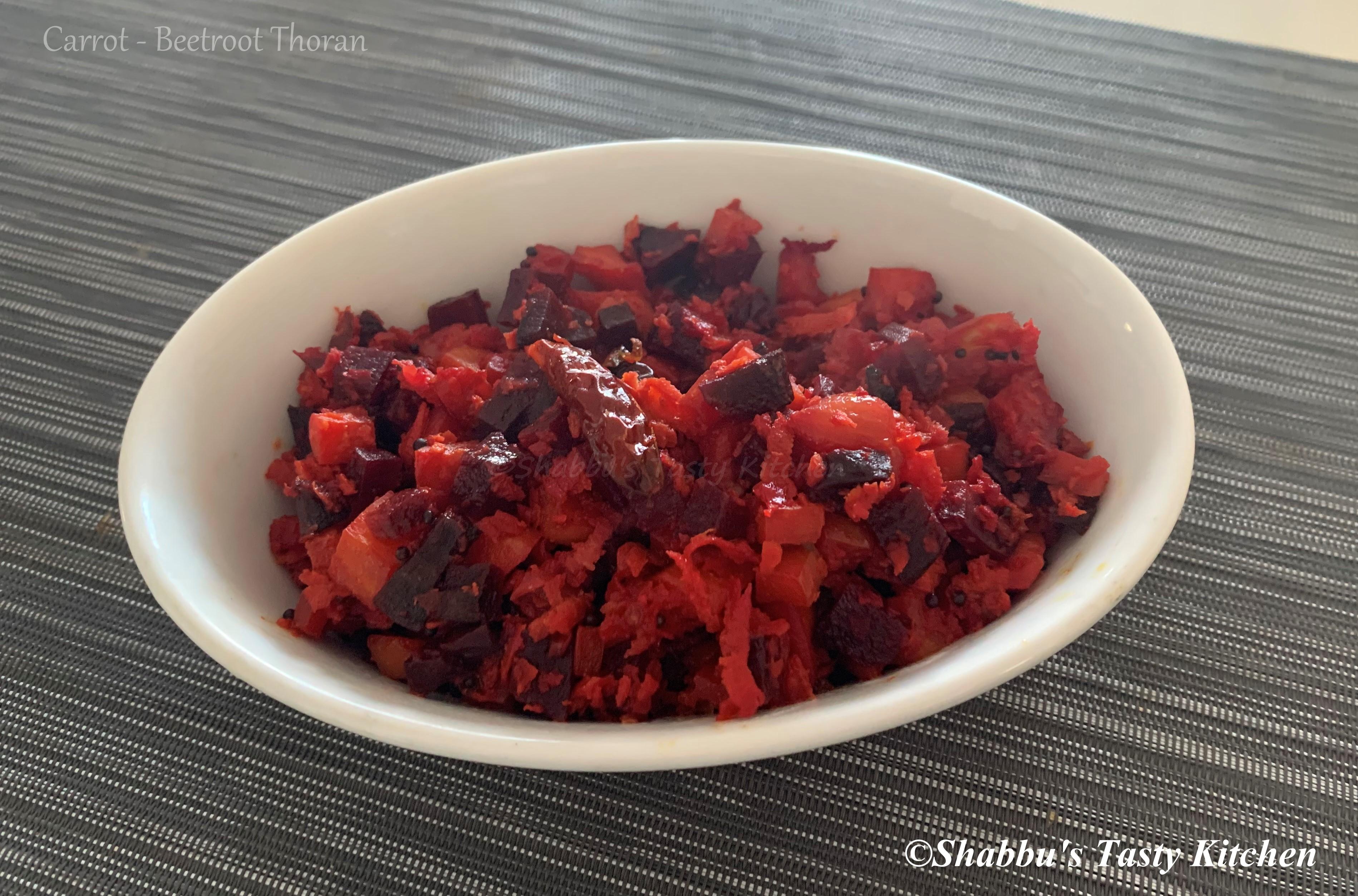 carrot-and-beetroot-thoran