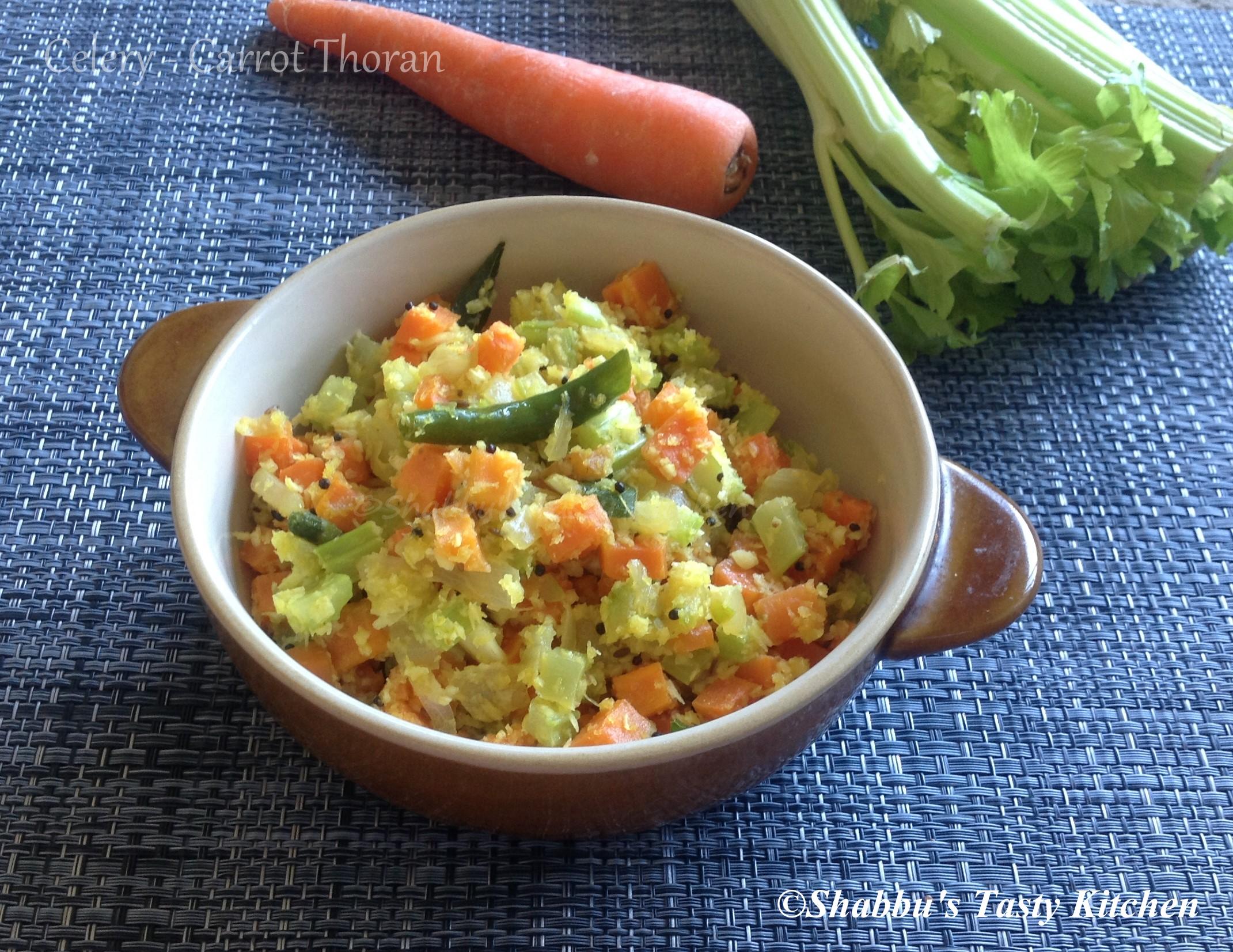 carrot-celery-thoran