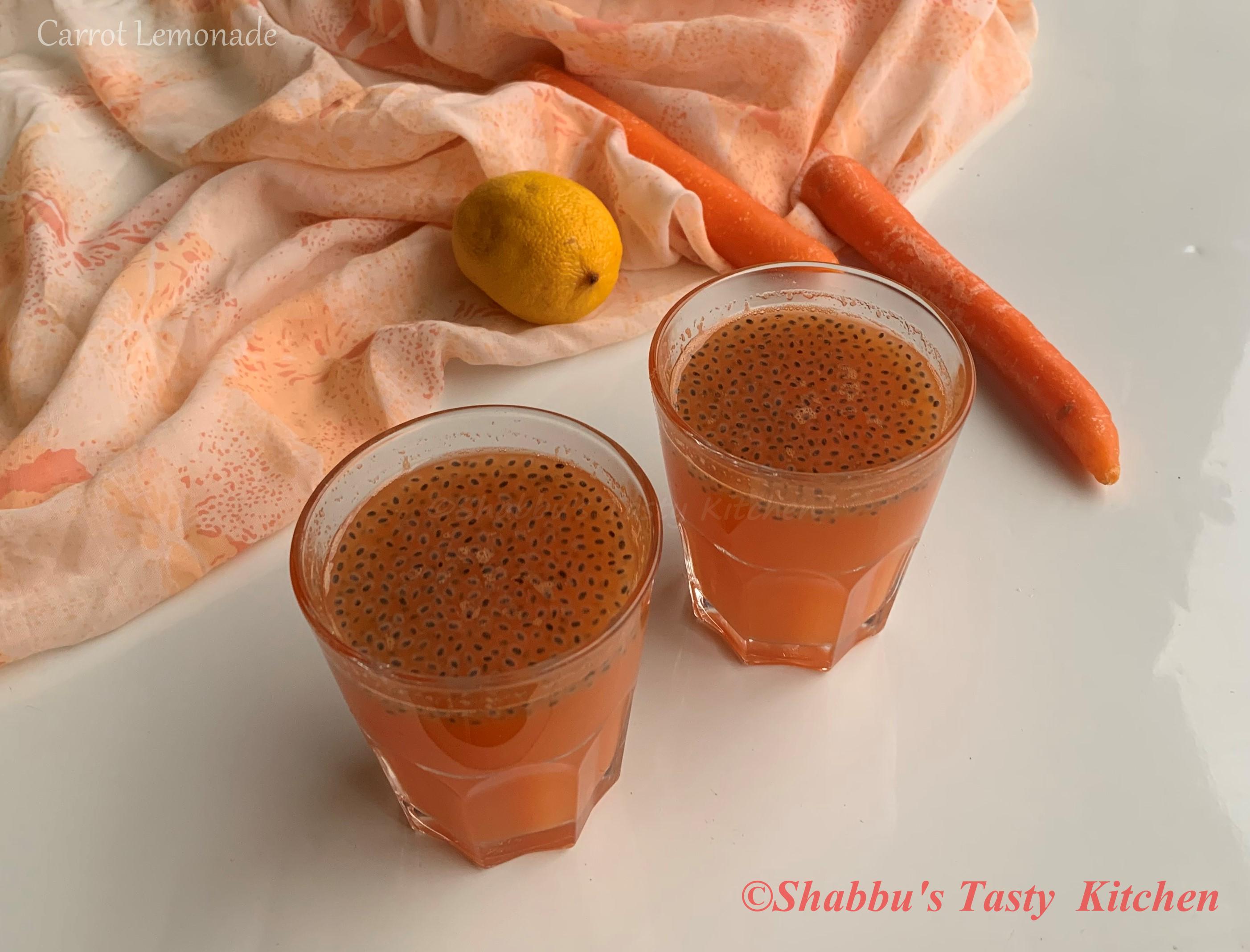 carrot-lemonade-carrot-basil-seed-drink