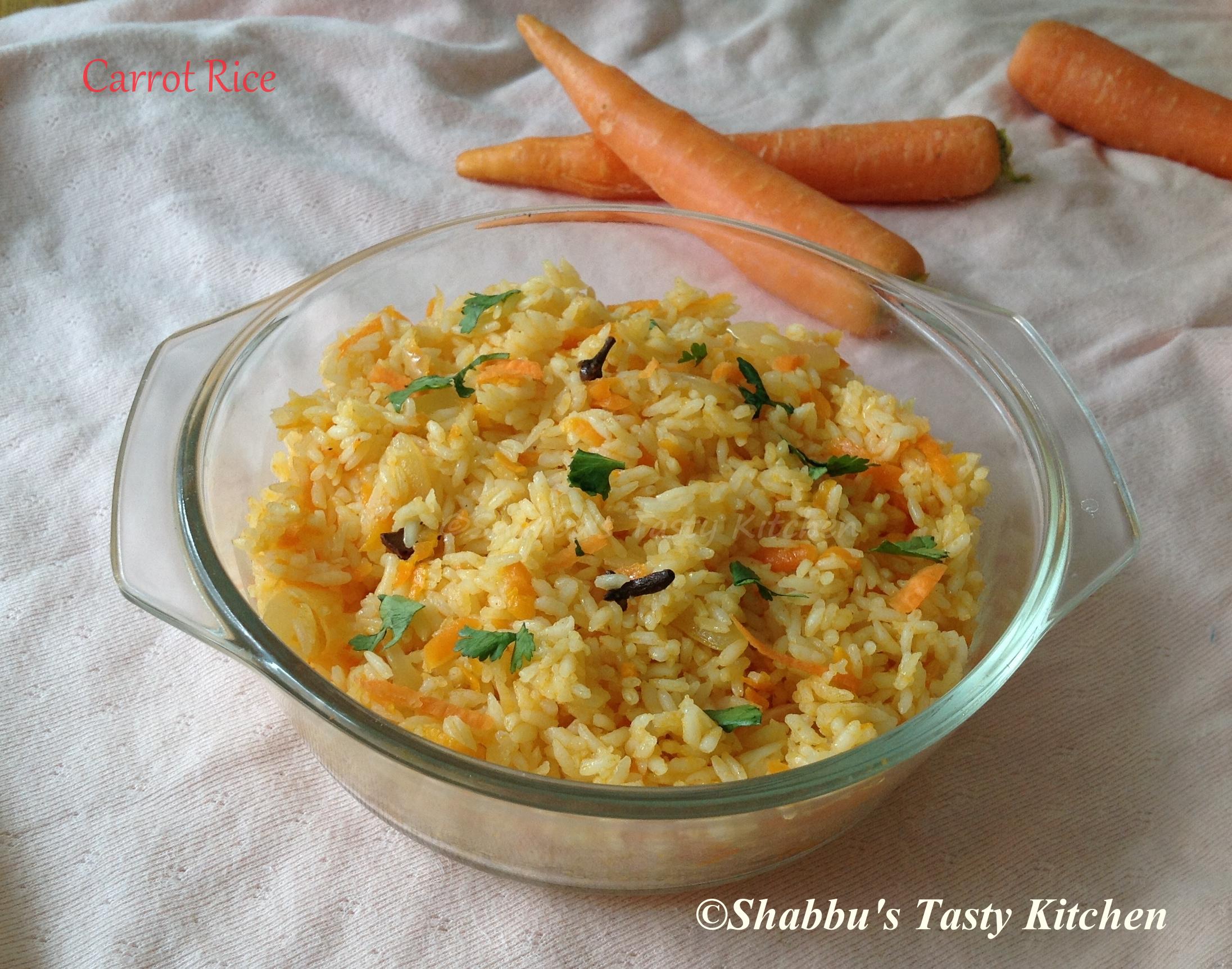 carrot-rice