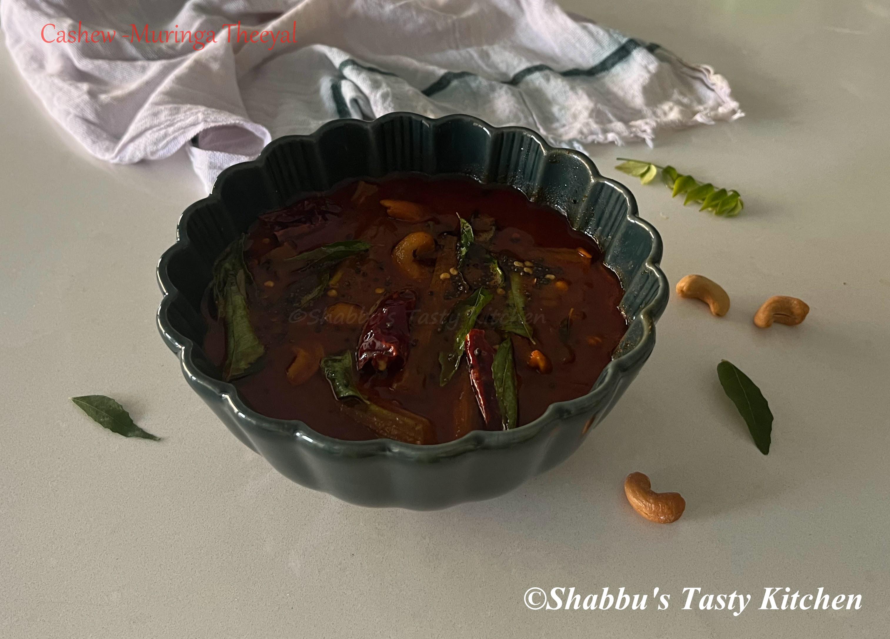 cashew-muringa-theeyal-cashew-nut-and-drumsticks-cooked-in-a-roasted-coconut-gravy