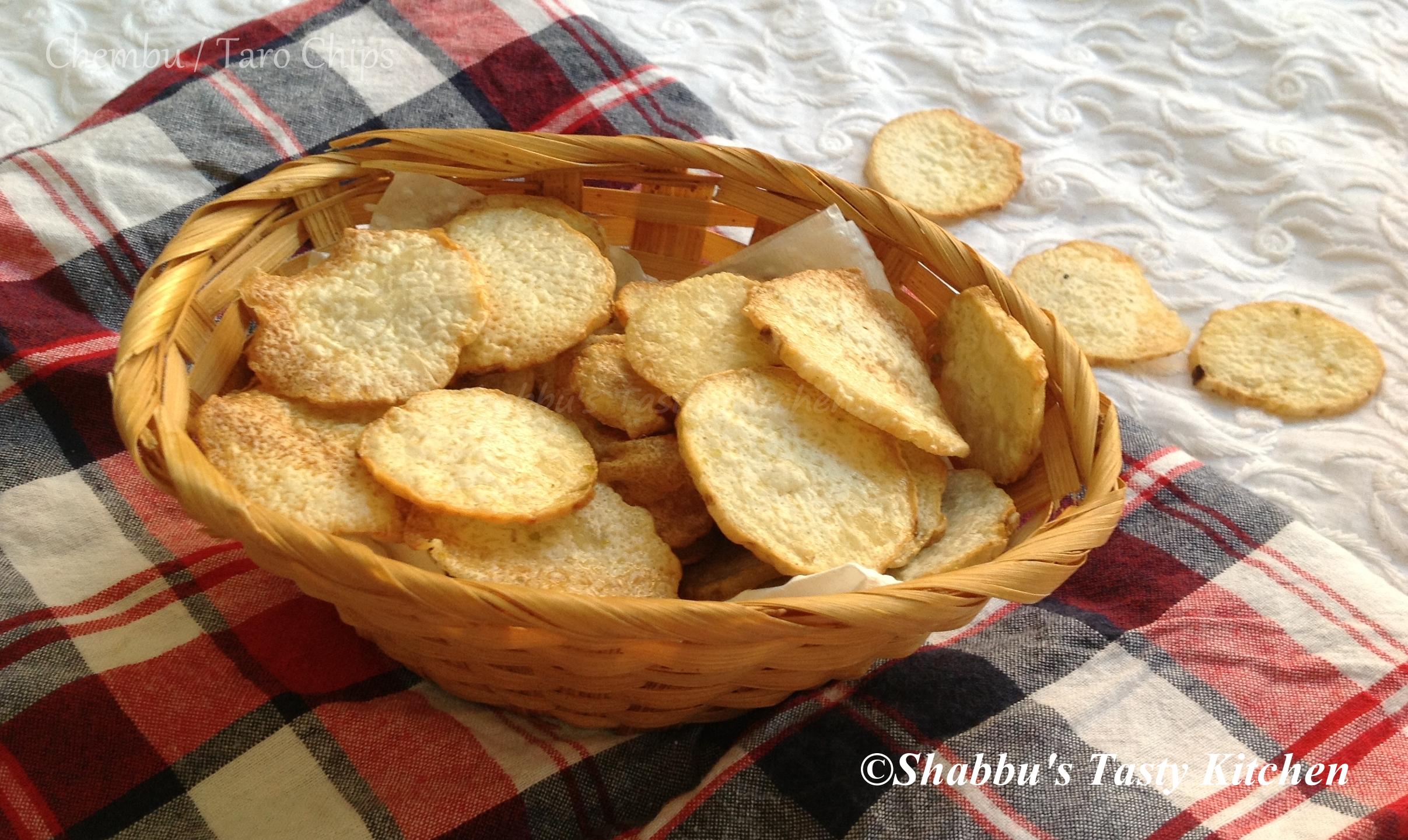 chembu-taro-chips
