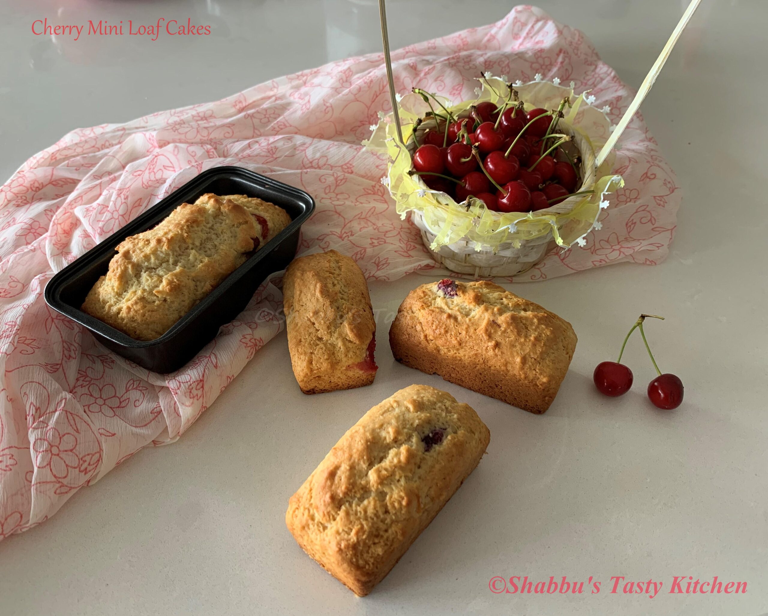 cherry-mini-loaf-cakes