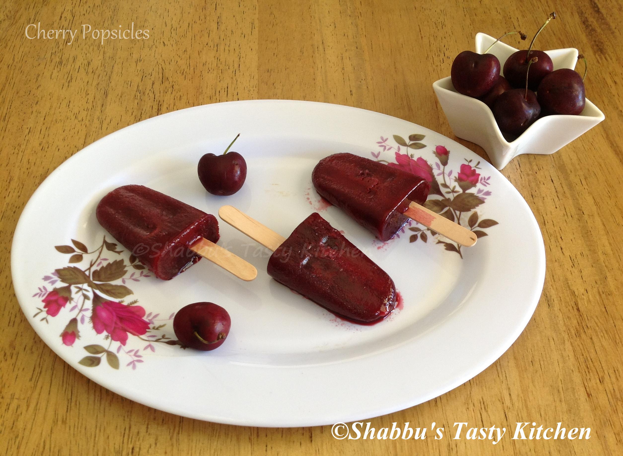 cherry-popsicles