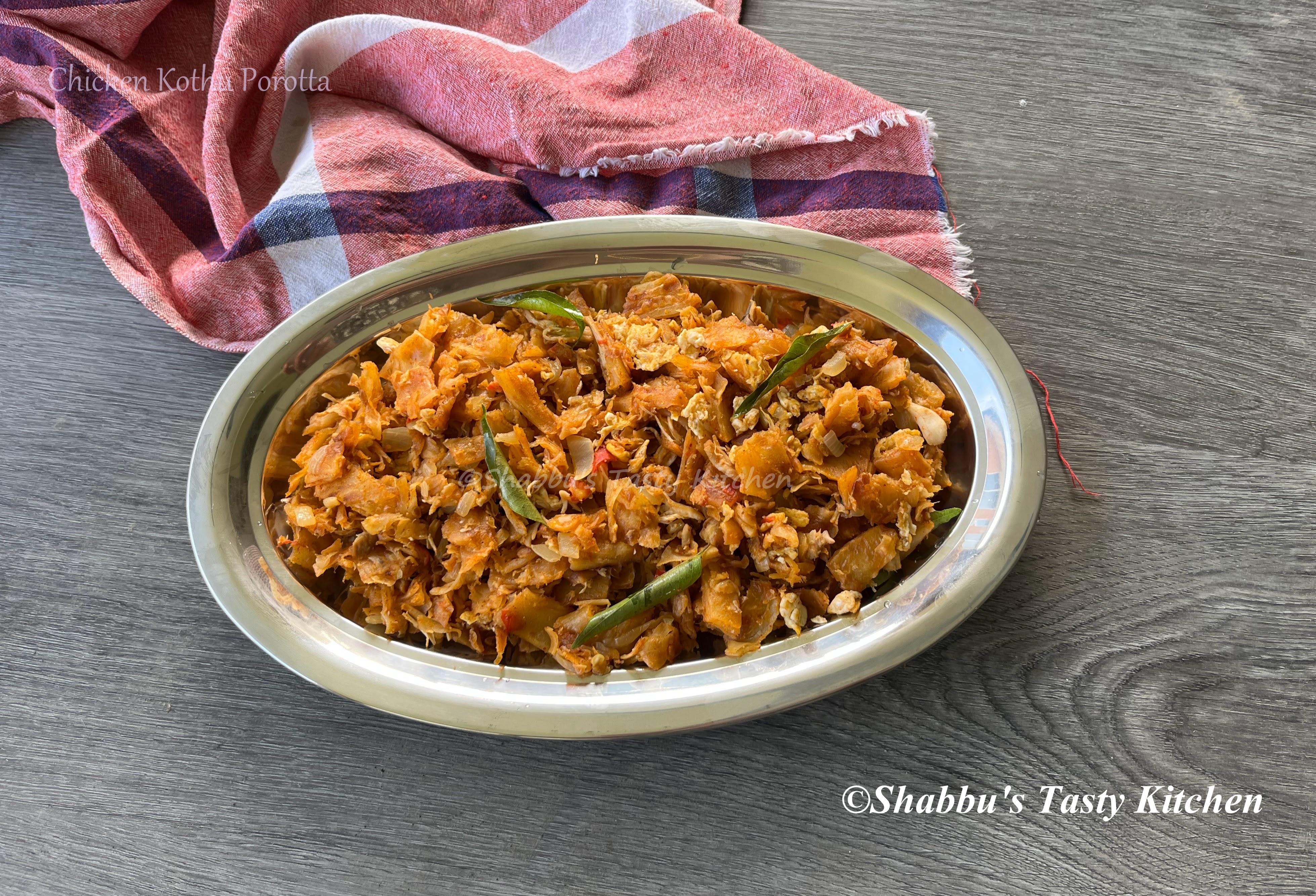 chicken-kothu-porotta