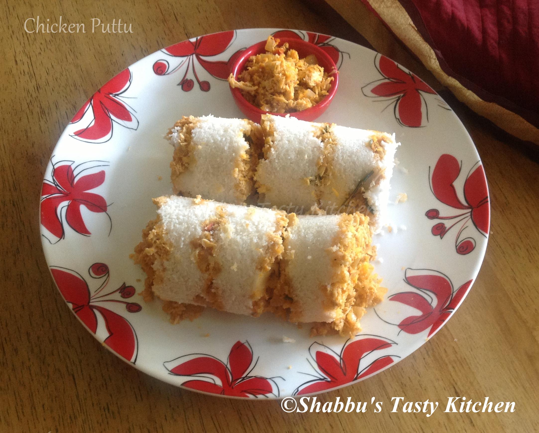 chicken-puttu