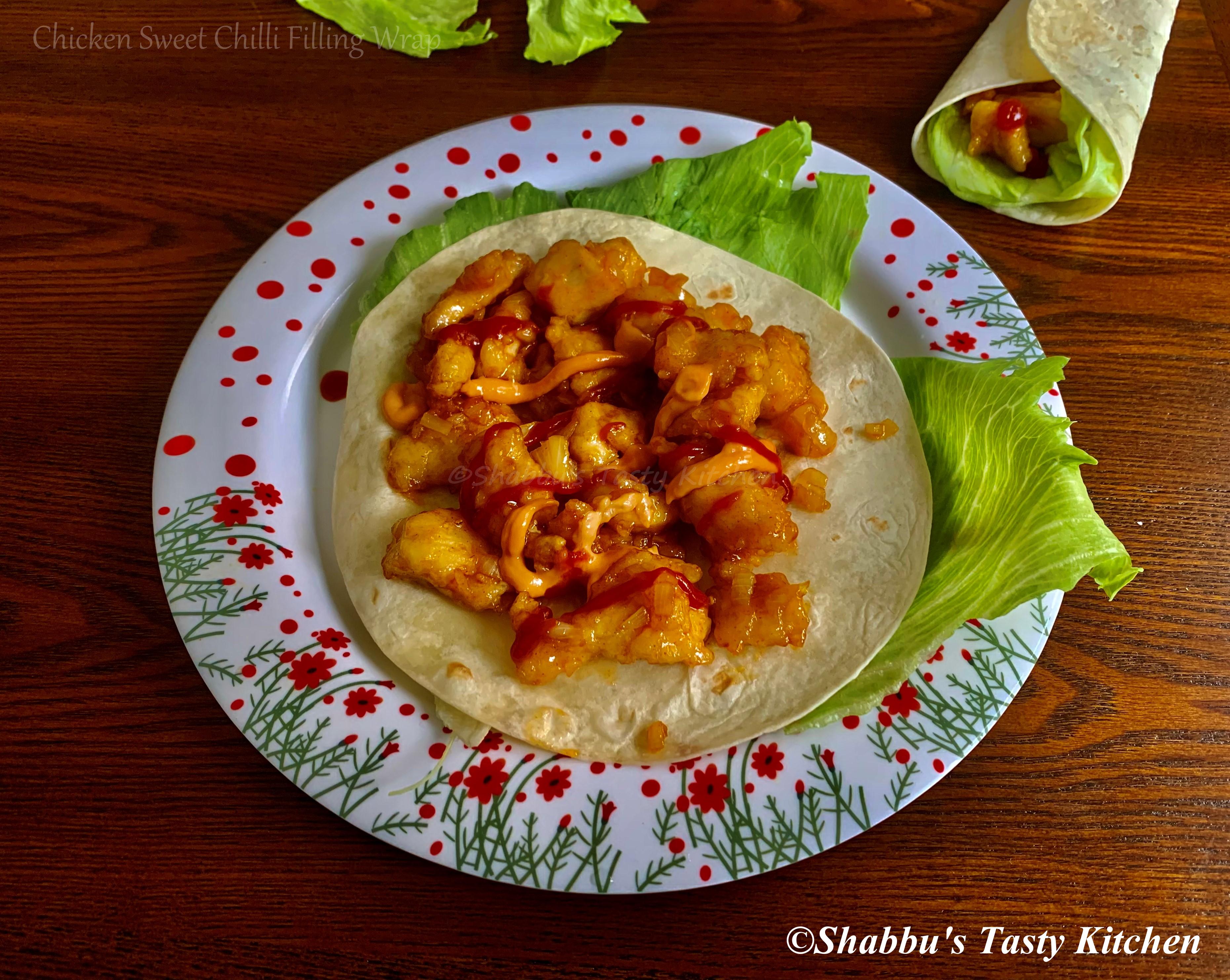 chicken-sweet-chilli-filling-wrap