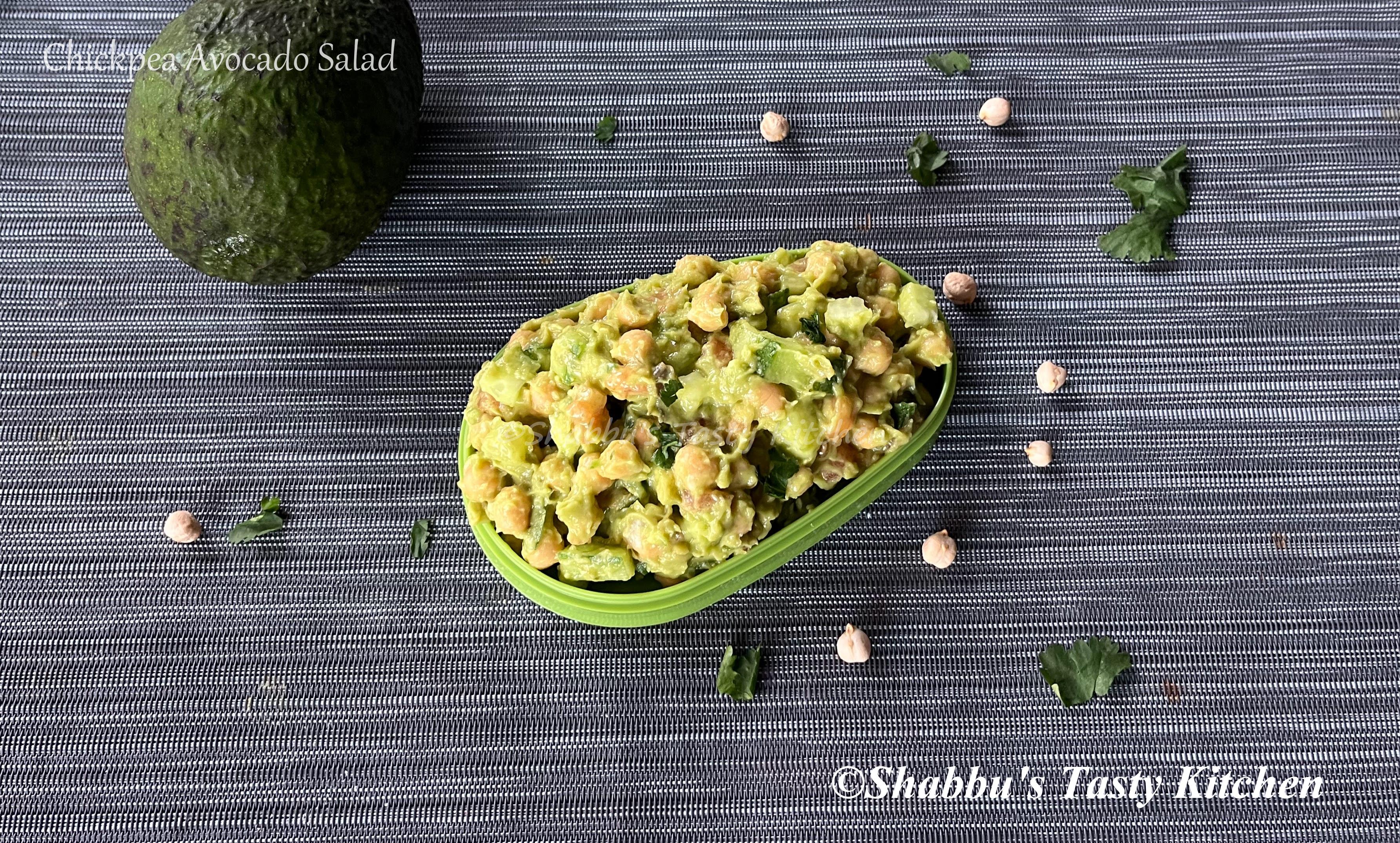 chickpea-avocado-salad