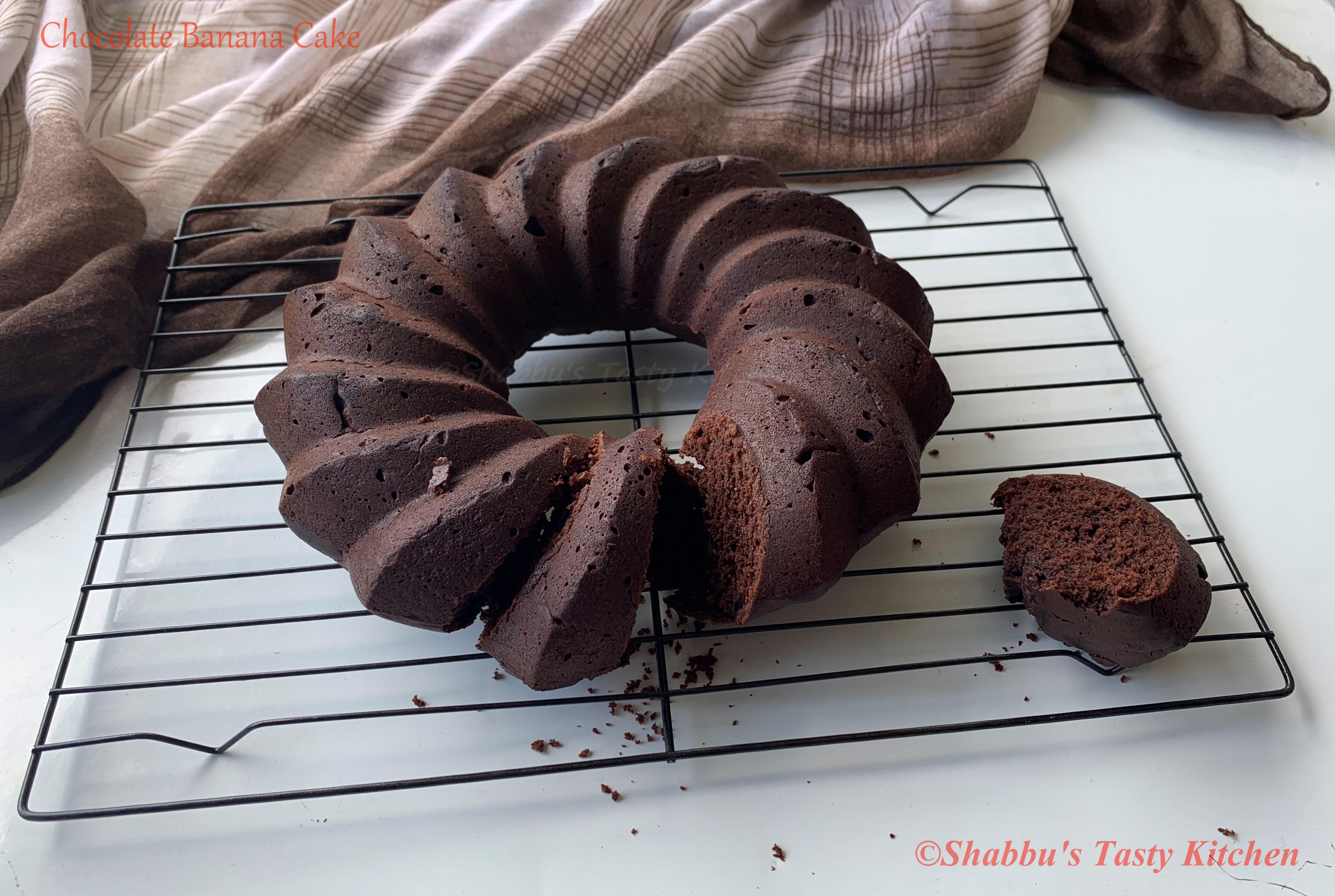 chocolate-banana-cake