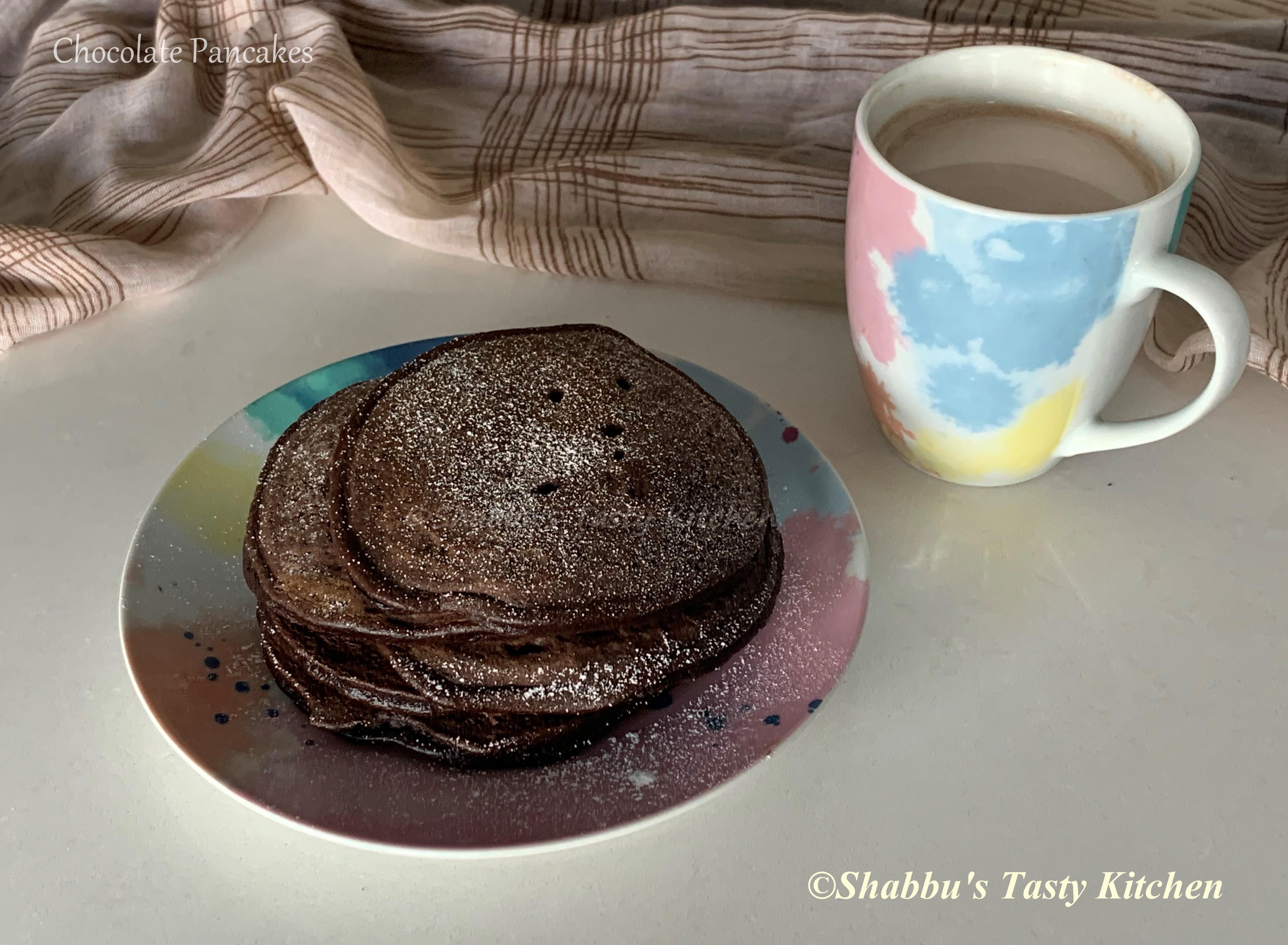 chocolate-pancakes