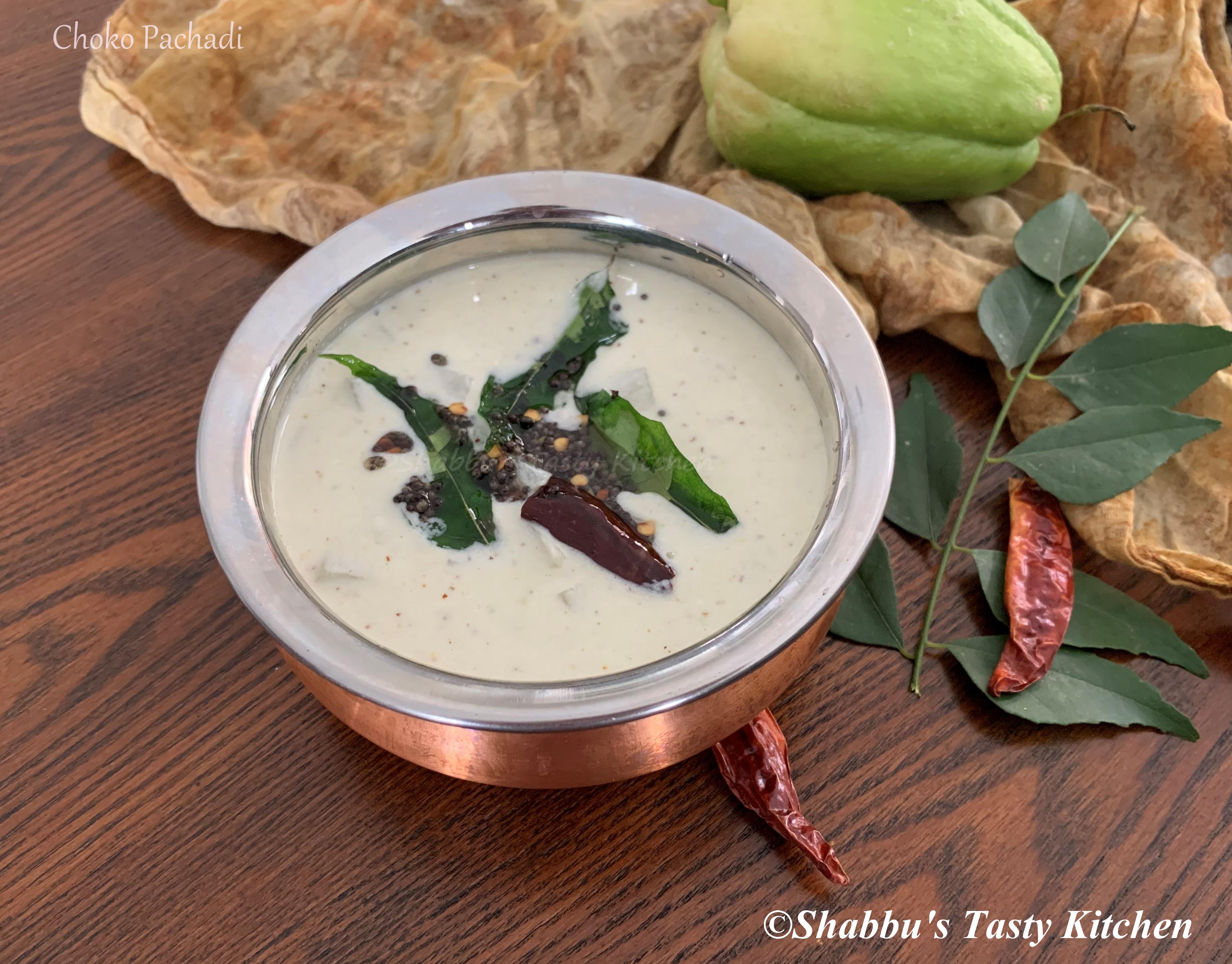 choko-chow-chow-pachadi