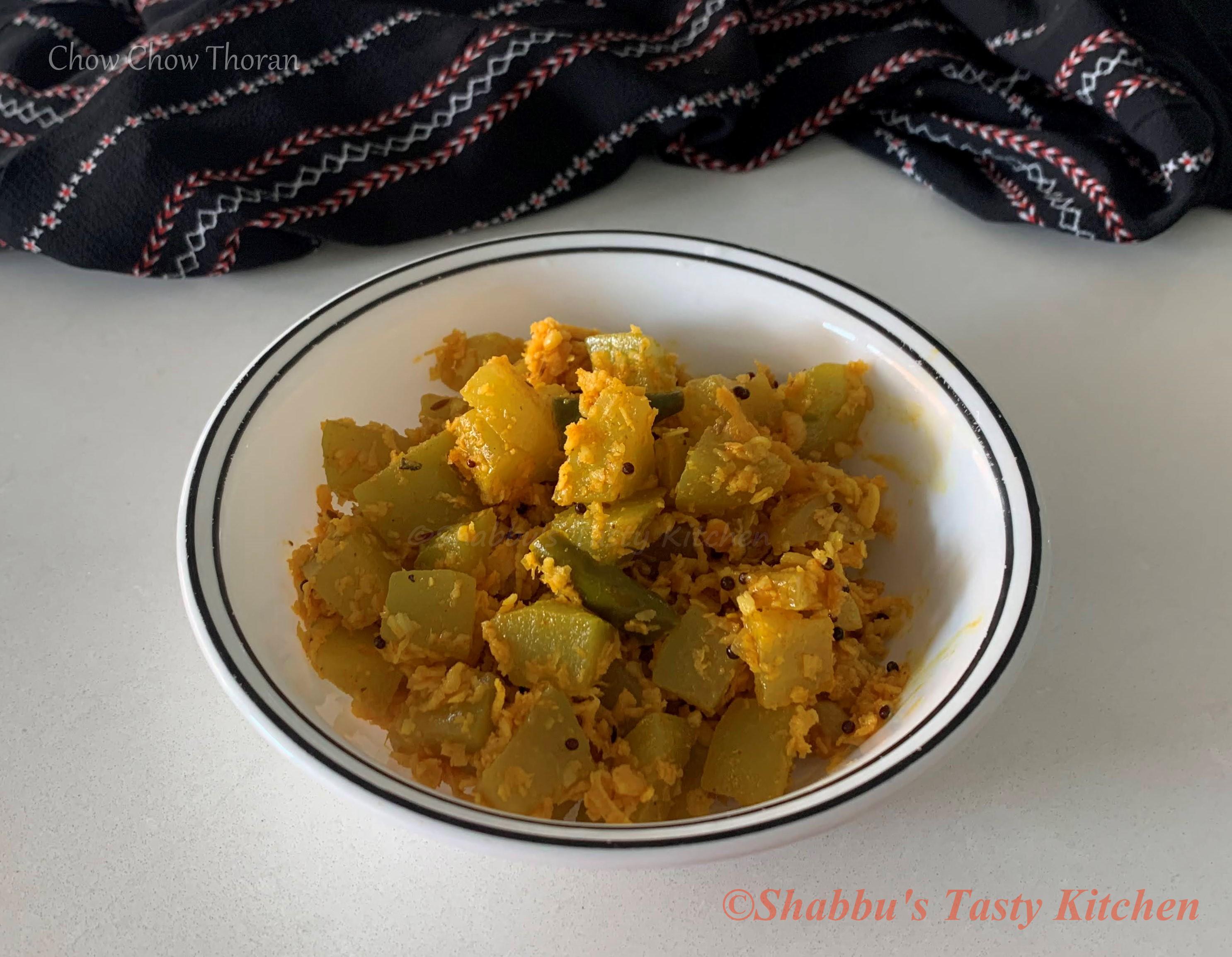 choko-chow-chow-thoran