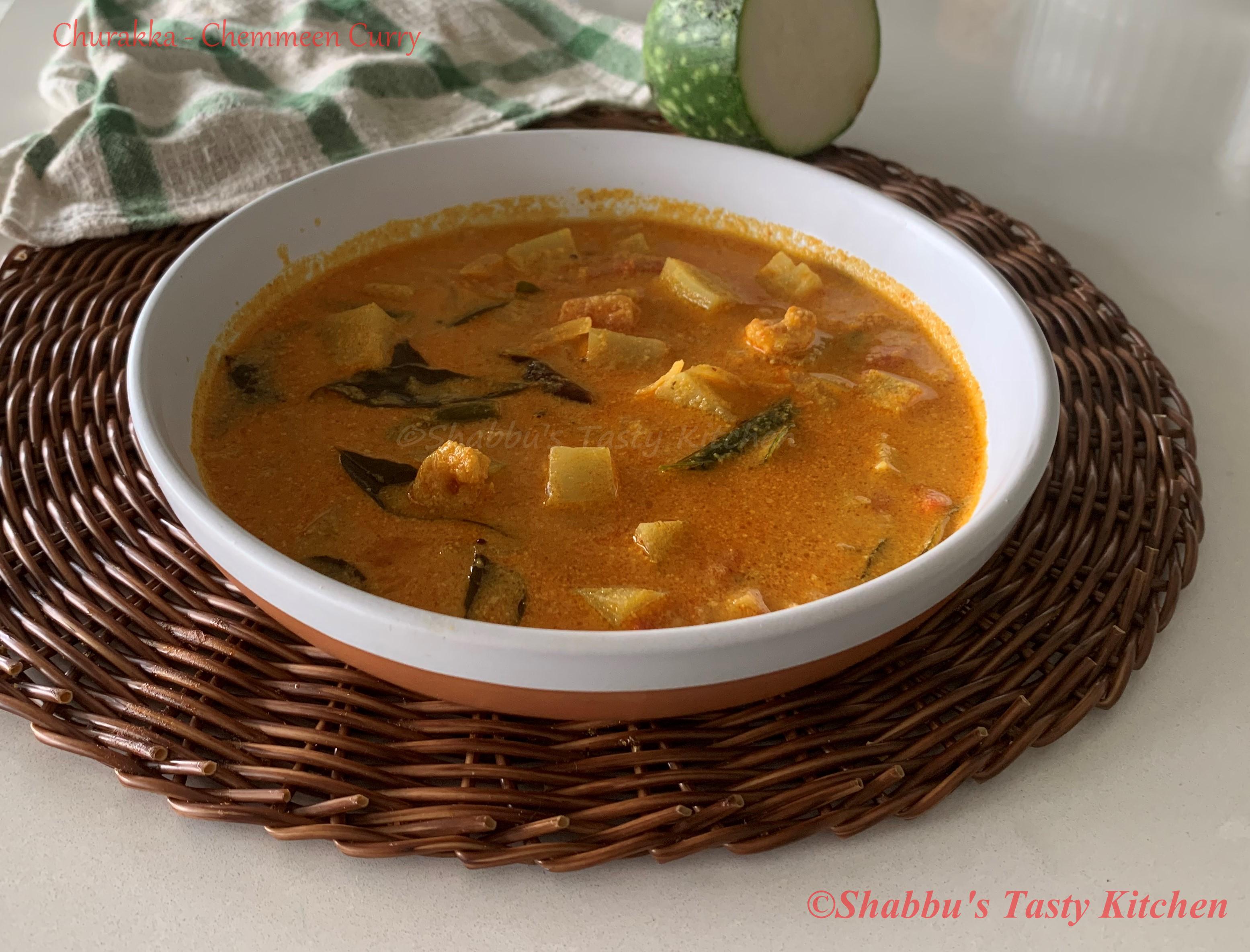 churakka-chemmeen-curry-bottle-gourd-prawns-curry